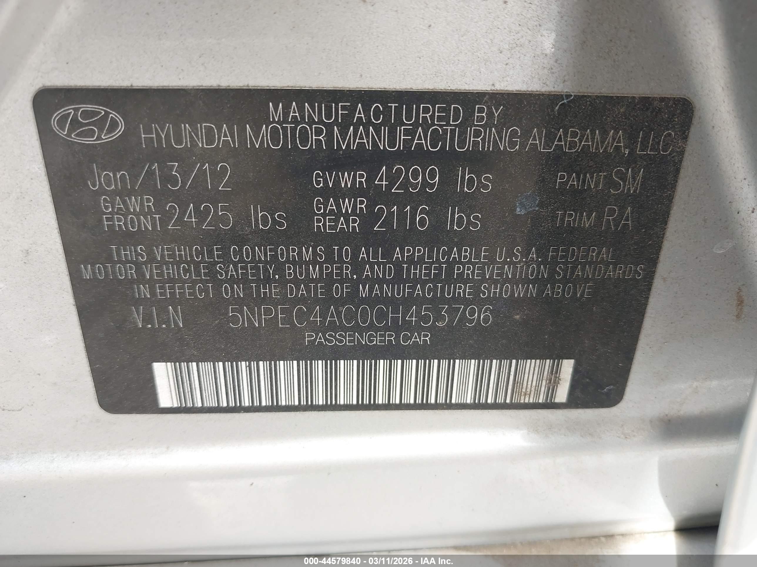 HYUNDAI SONATA image 9