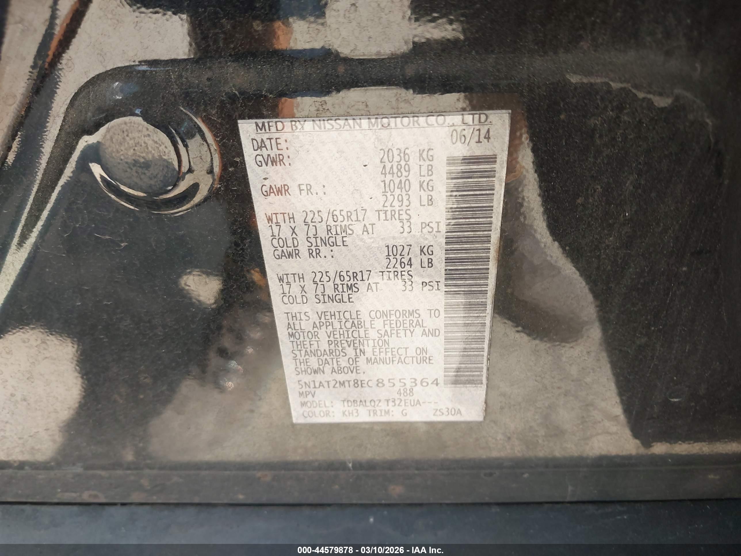 NISSAN ROGUE image 9