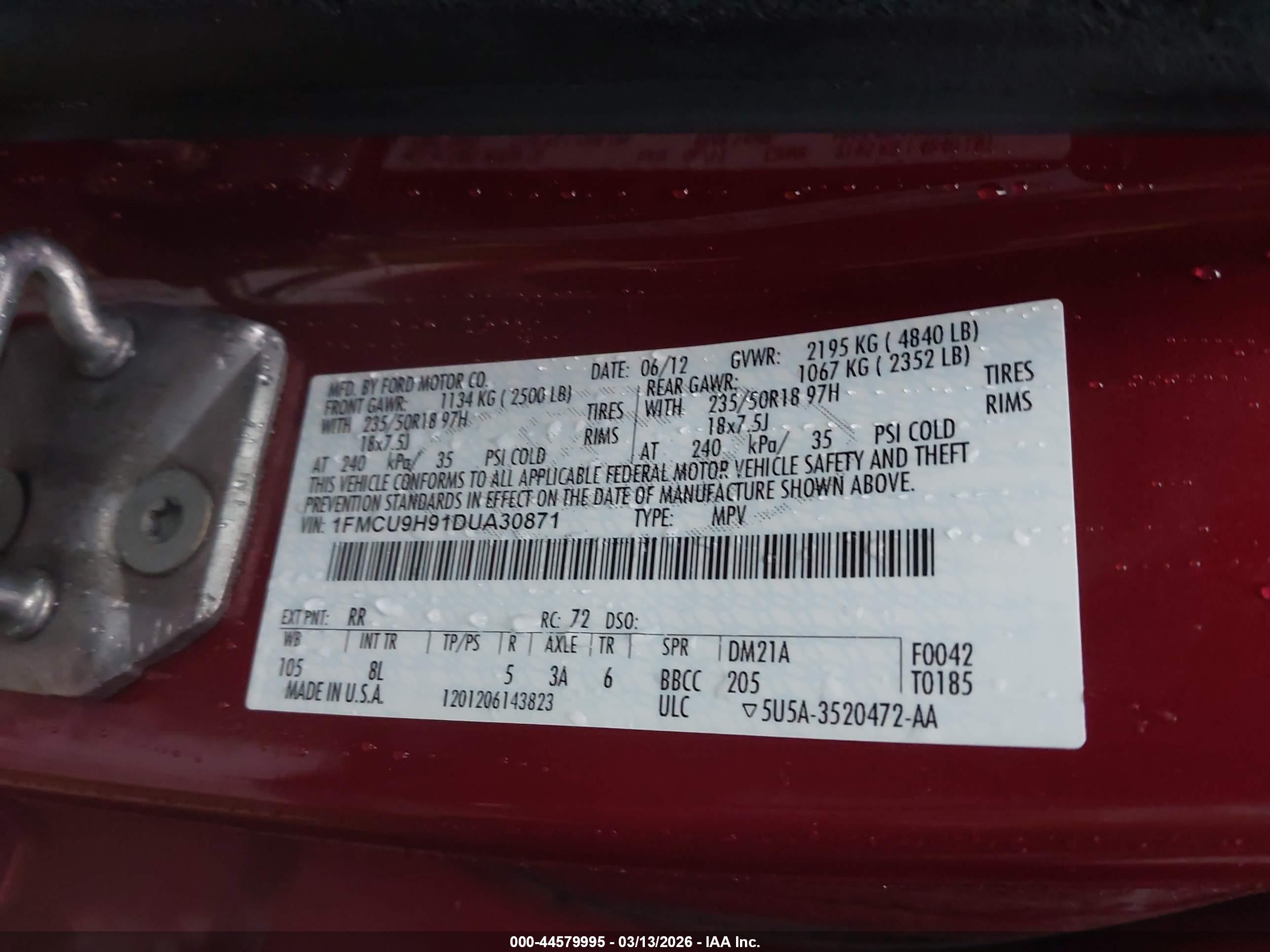 FORD ESCAPE image 9