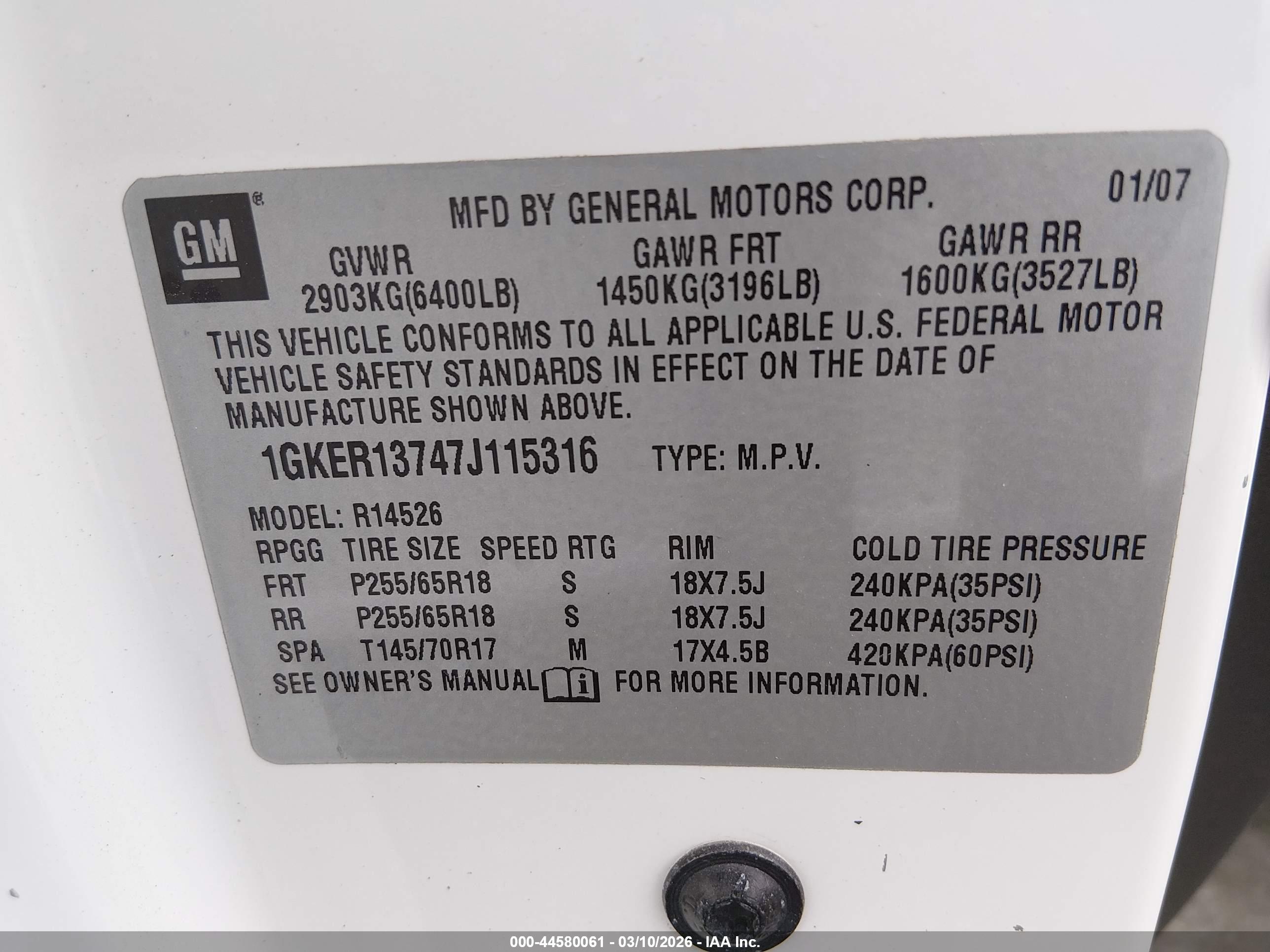 GMC ACADIA image 9