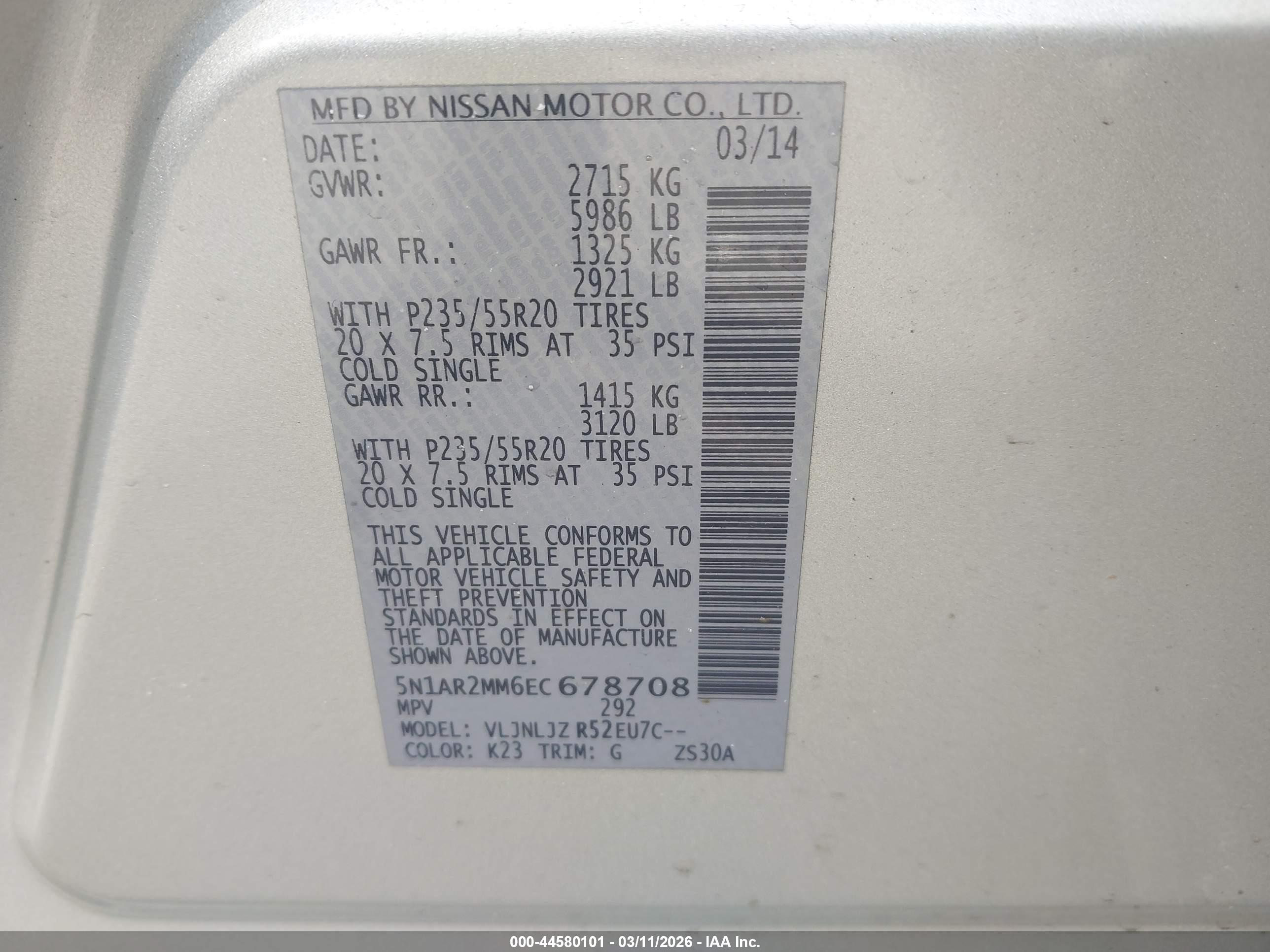 NISSAN PATHFINDER image 9