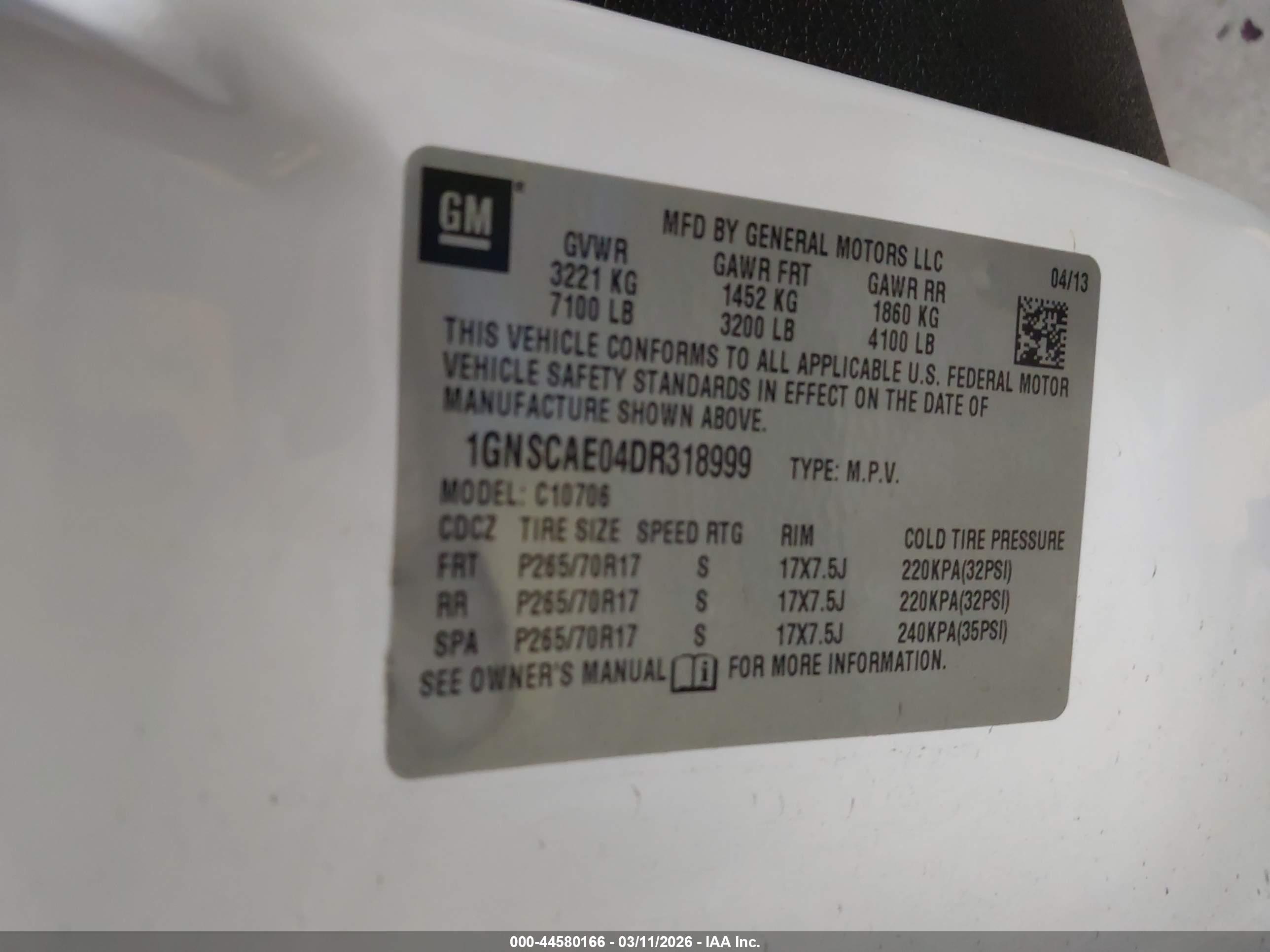 CHEVROLET TAHOE image 9