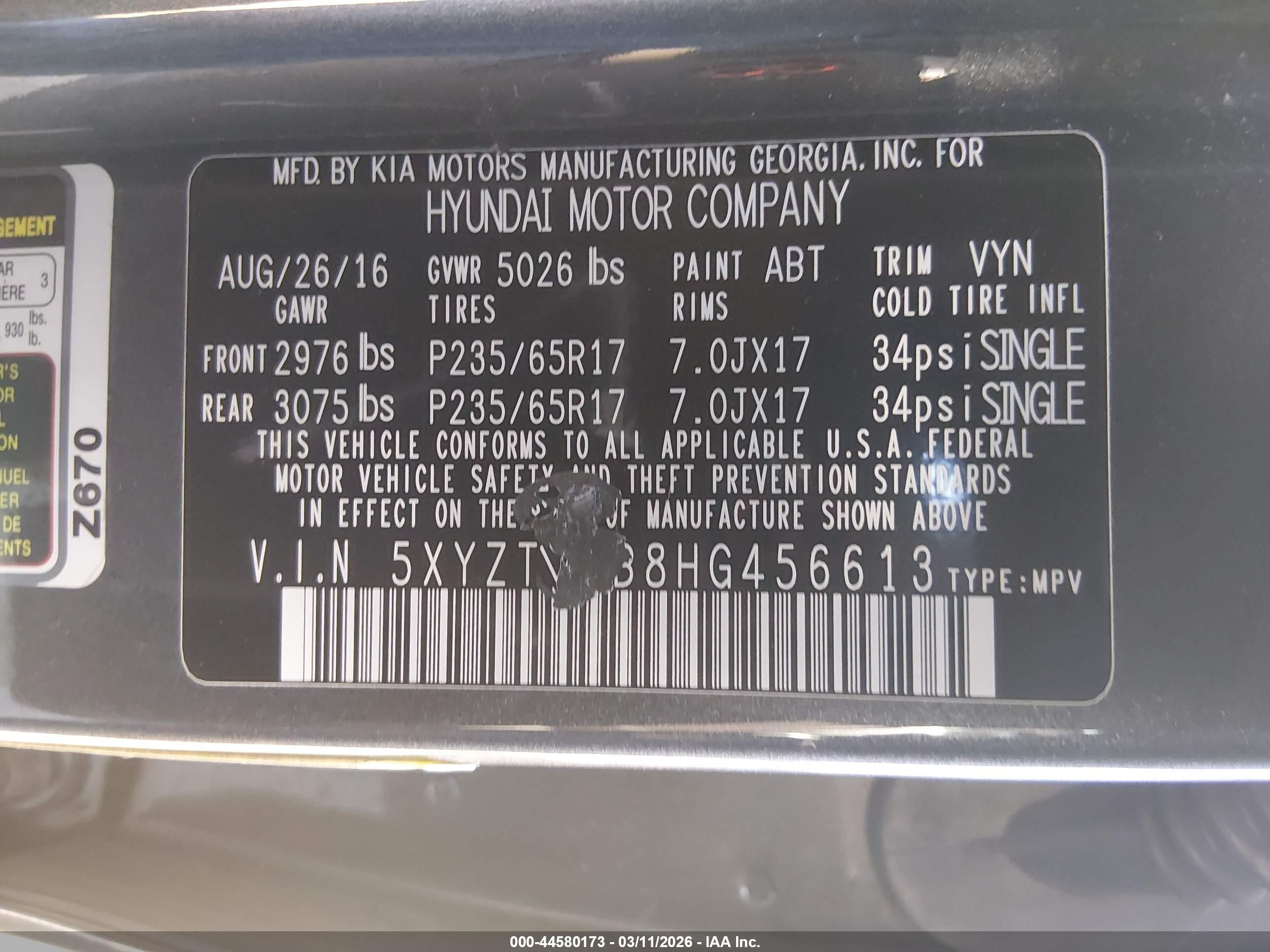HYUNDAI SANTA image 9