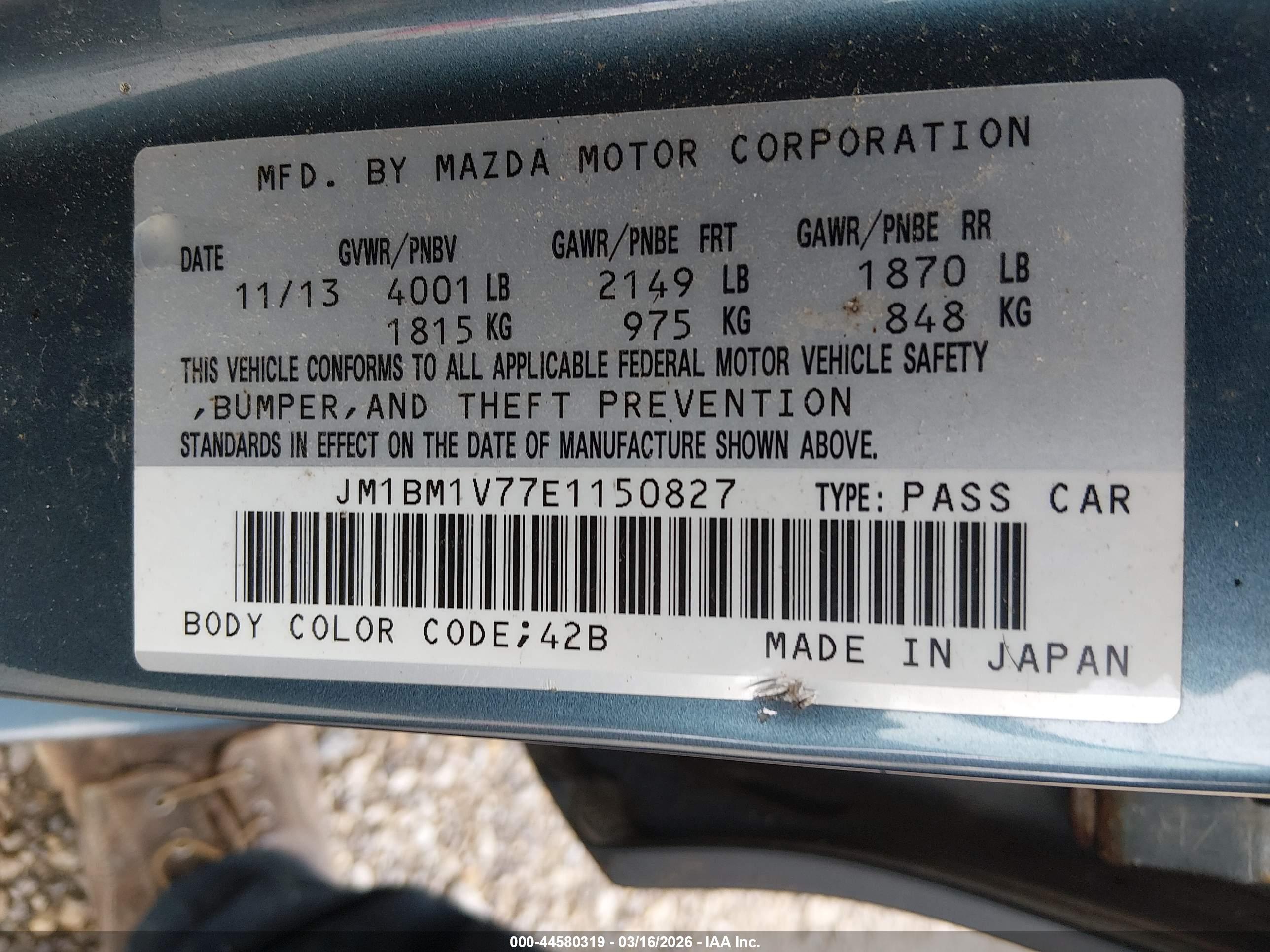 MAZDA MAZDA3 image 9