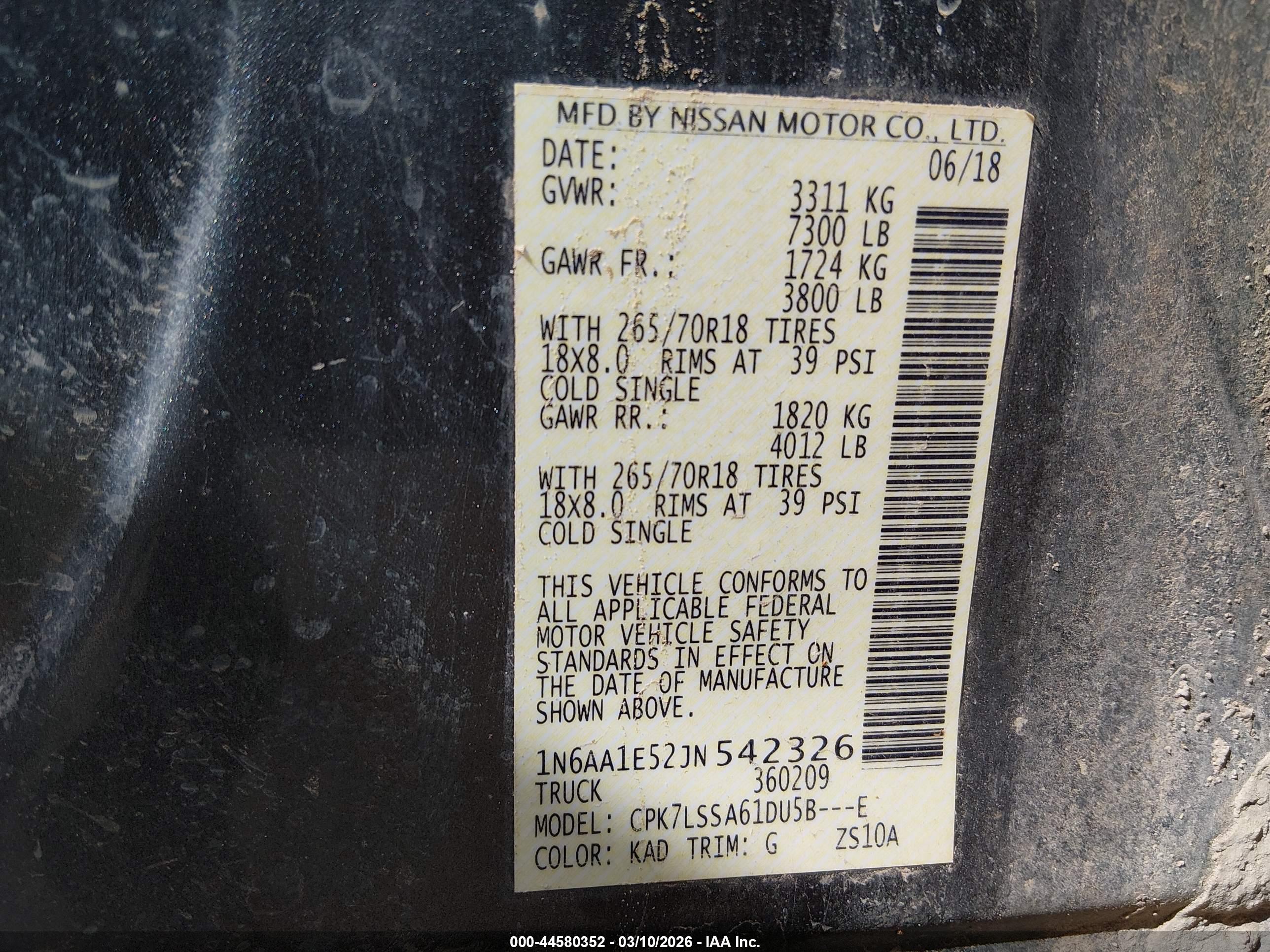NISSAN TITAN image 9