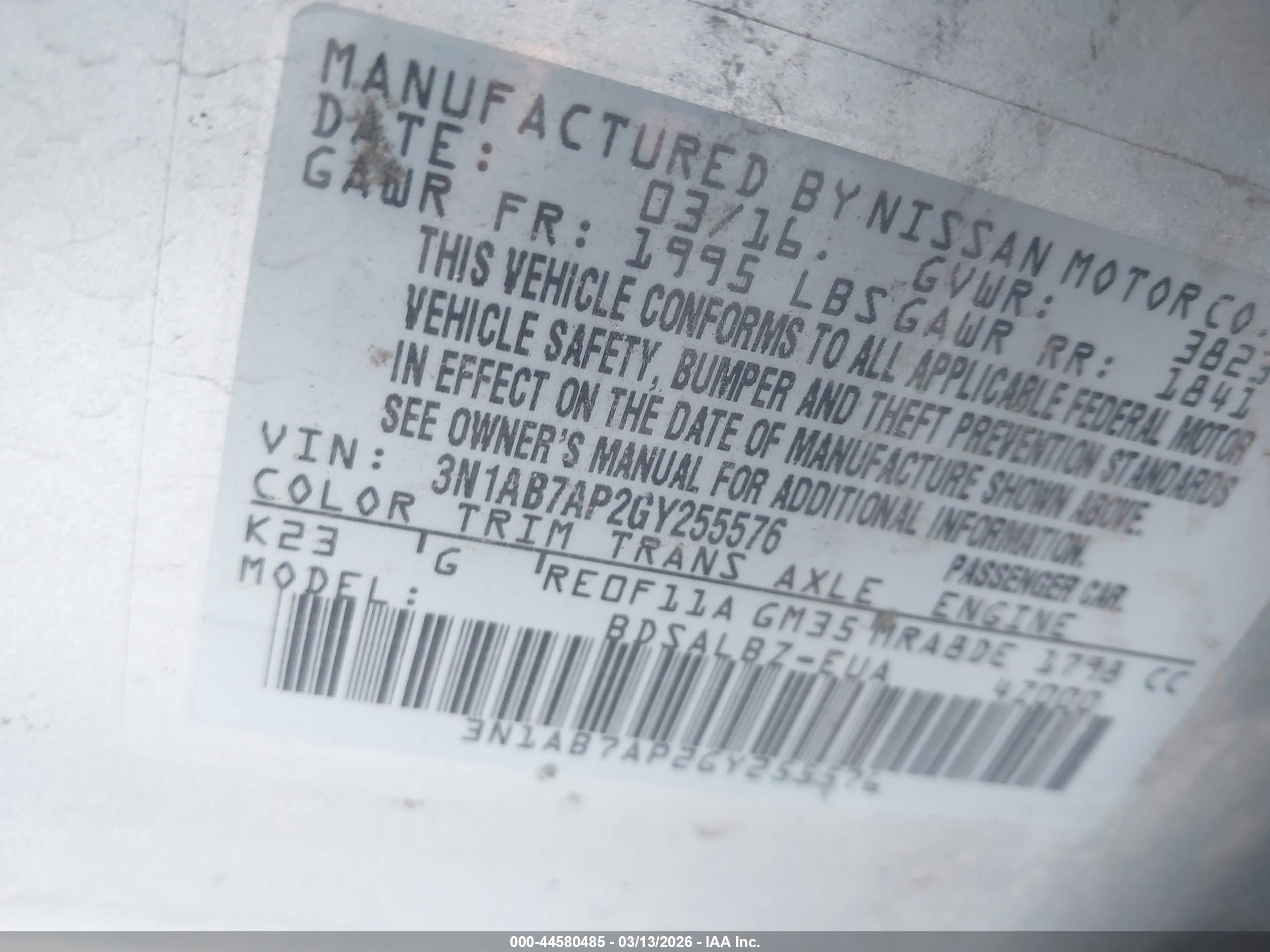 NISSAN SENTRA image 9