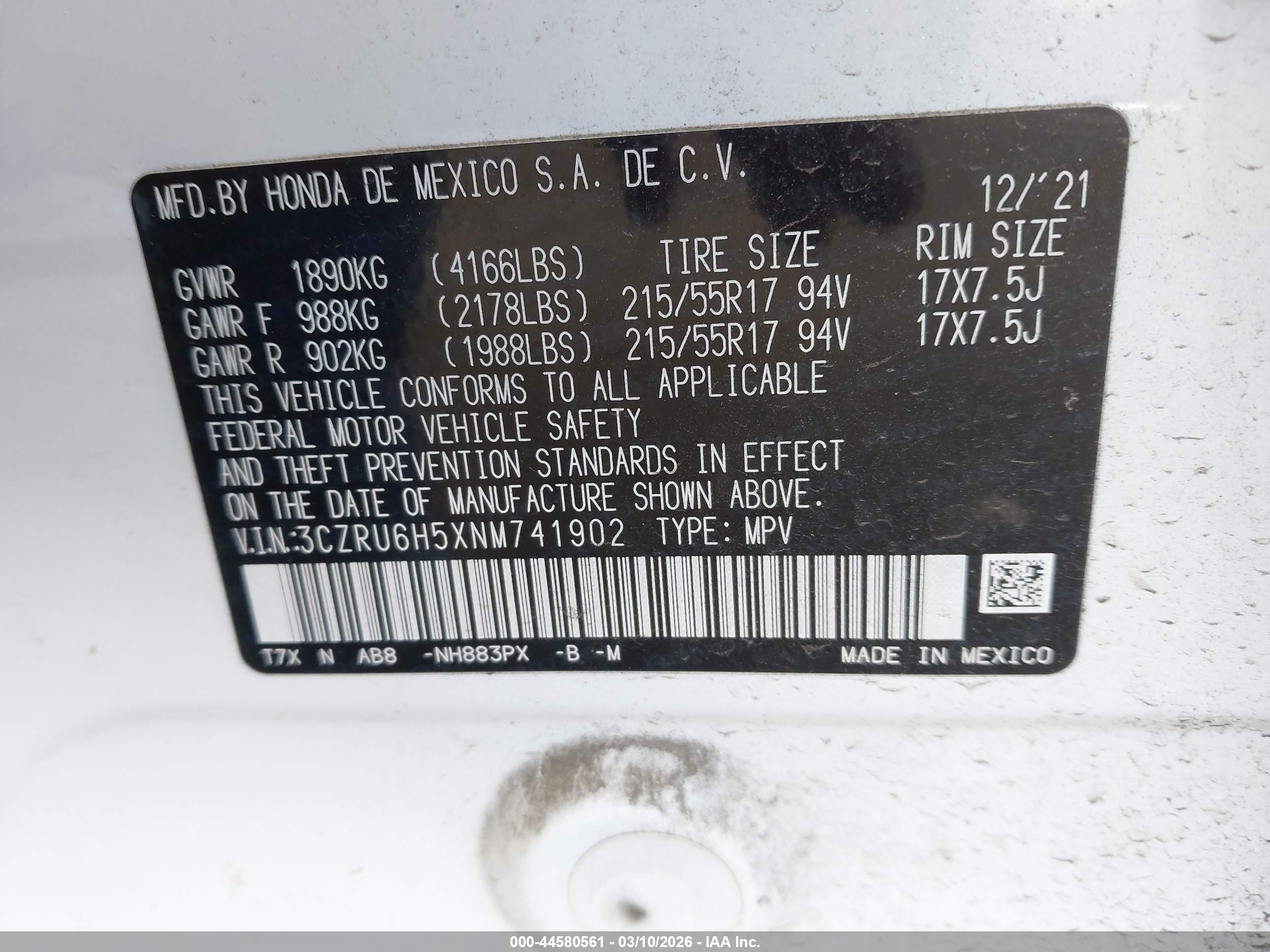 HONDA HR-V image 9