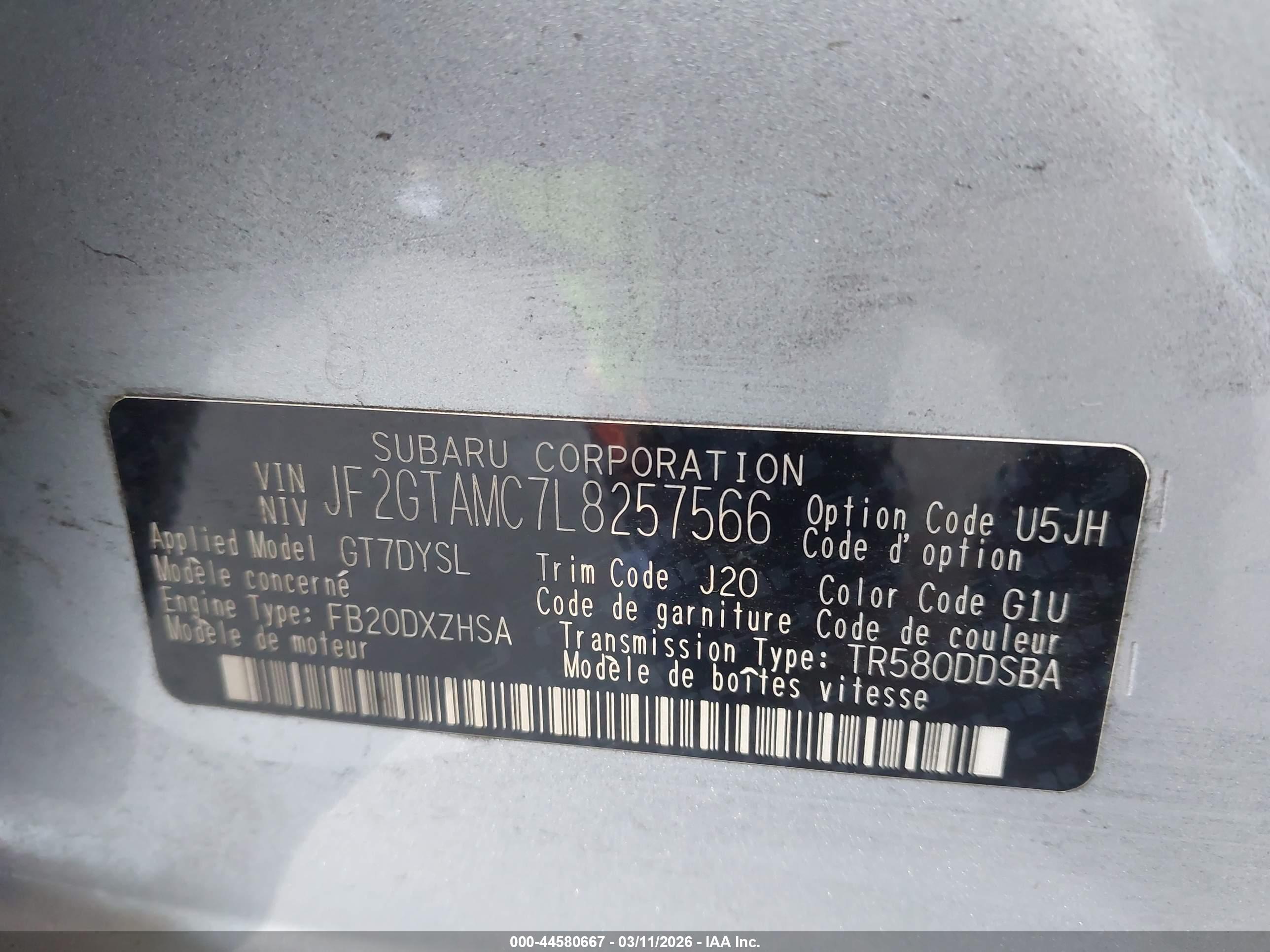 SUBARU CROSSTREK image 9