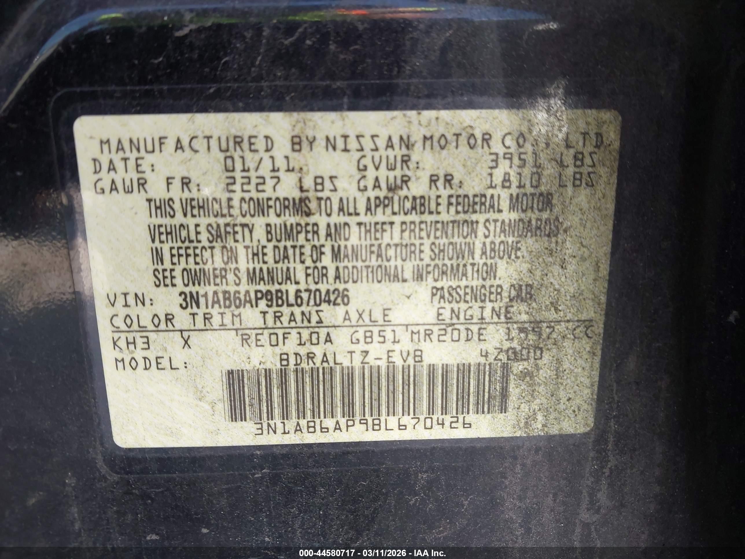 NISSAN SENTRA image 9