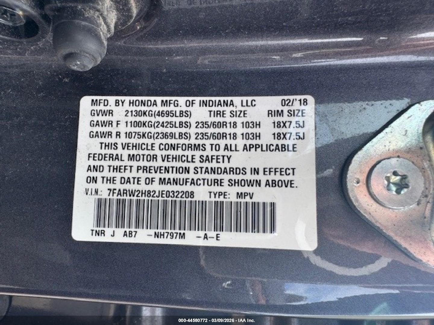 HONDA CR-V image 9