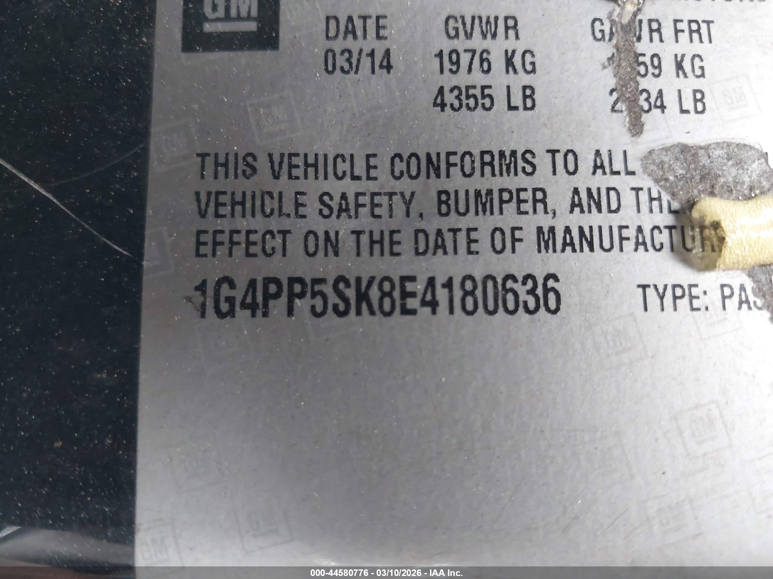 BUICK VERANO image 9