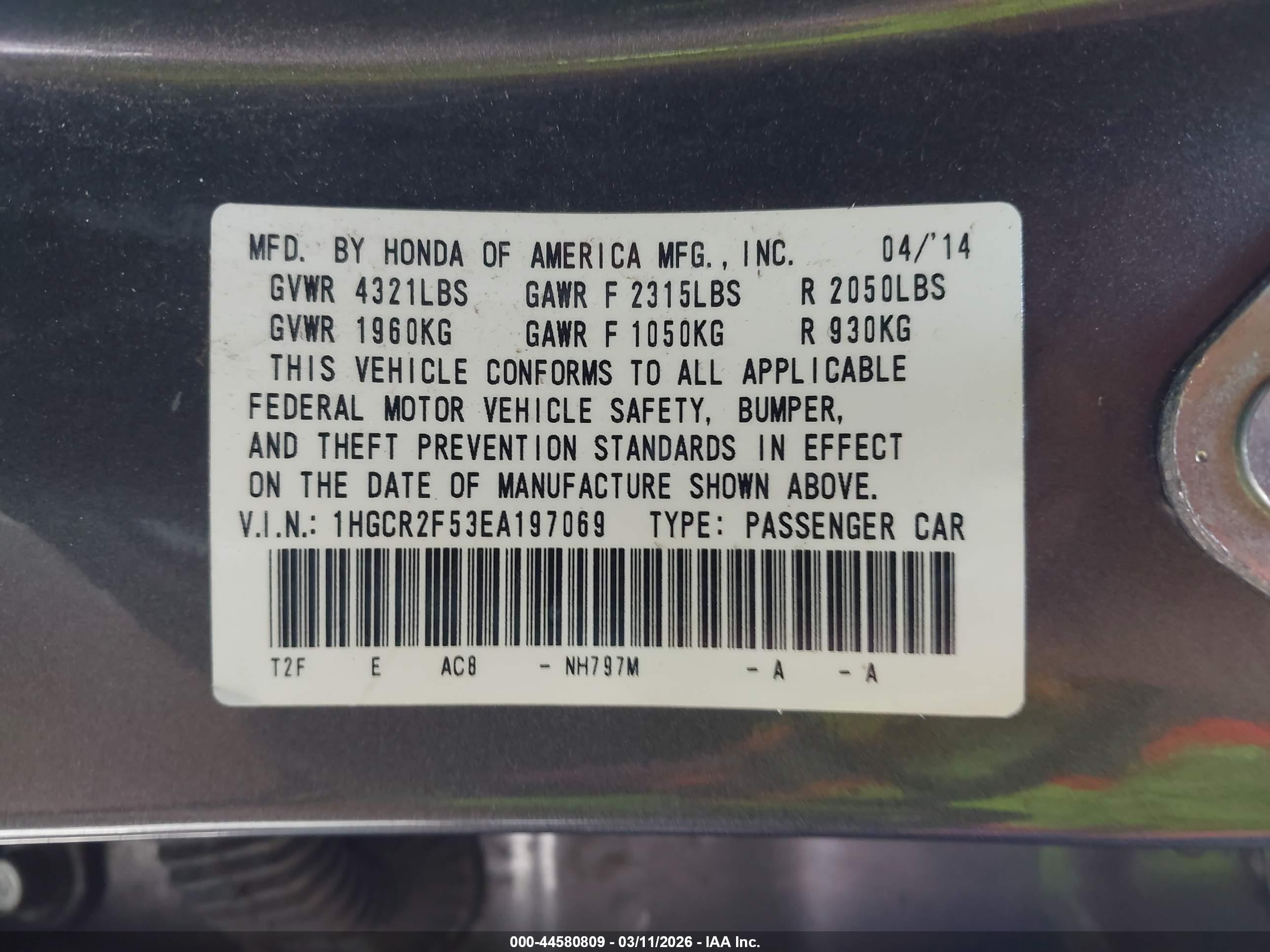 HONDA ACCORD image 9