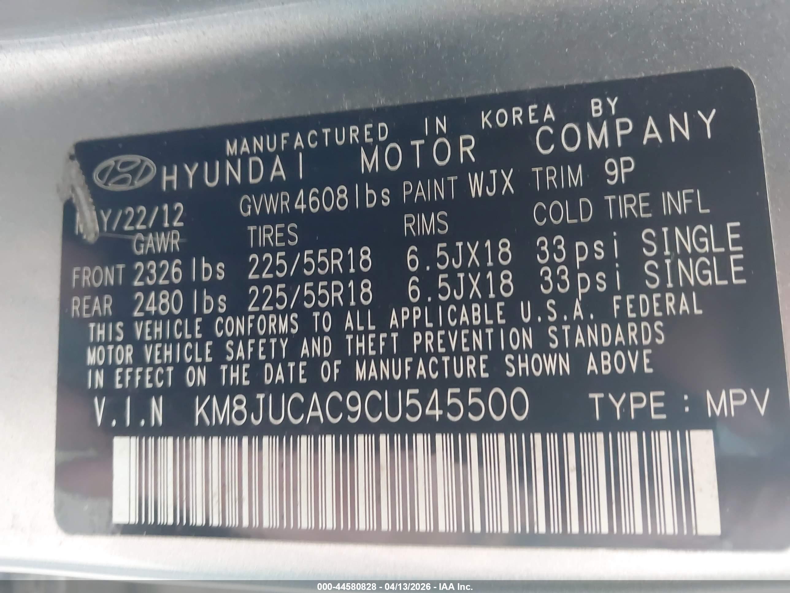 HYUNDAI TUCSON image 9
