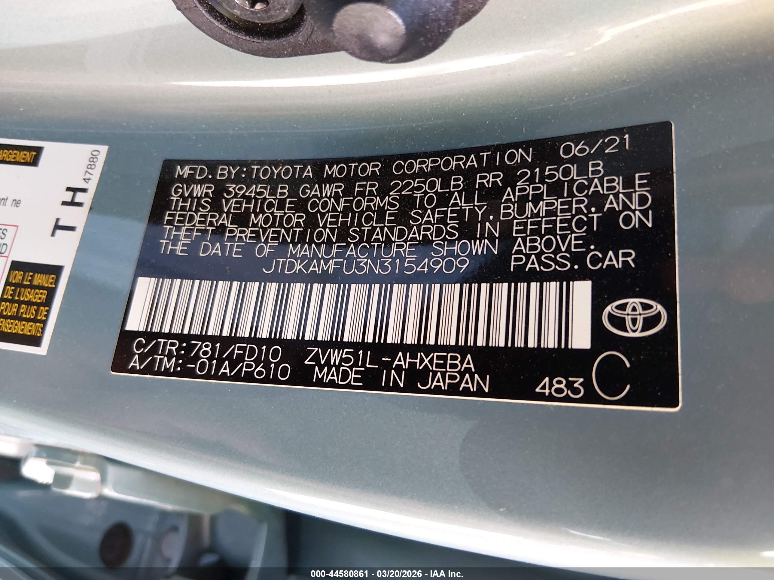 TOYOTA PRIUS image 9