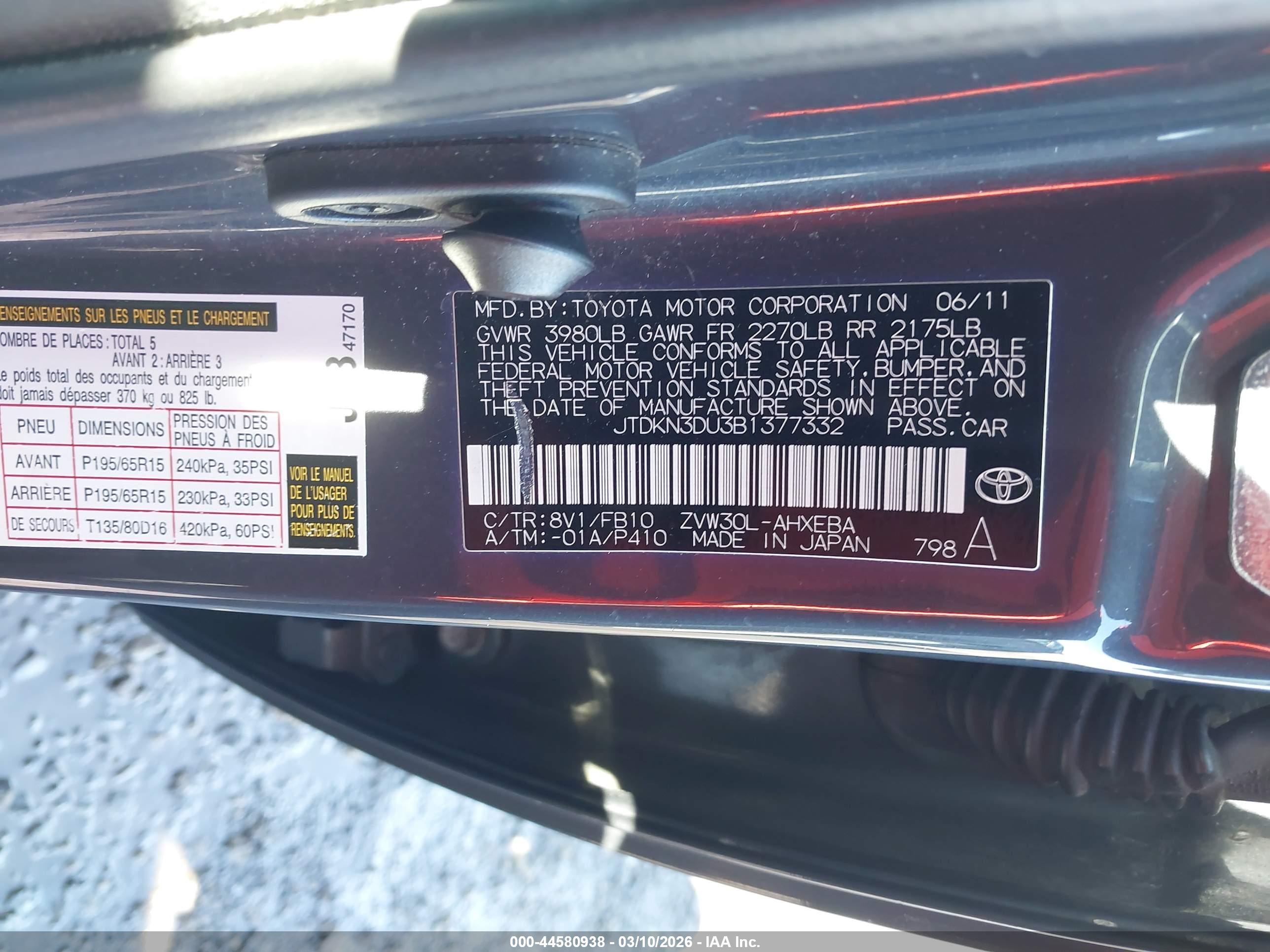 TOYOTA PRIUS image 9
