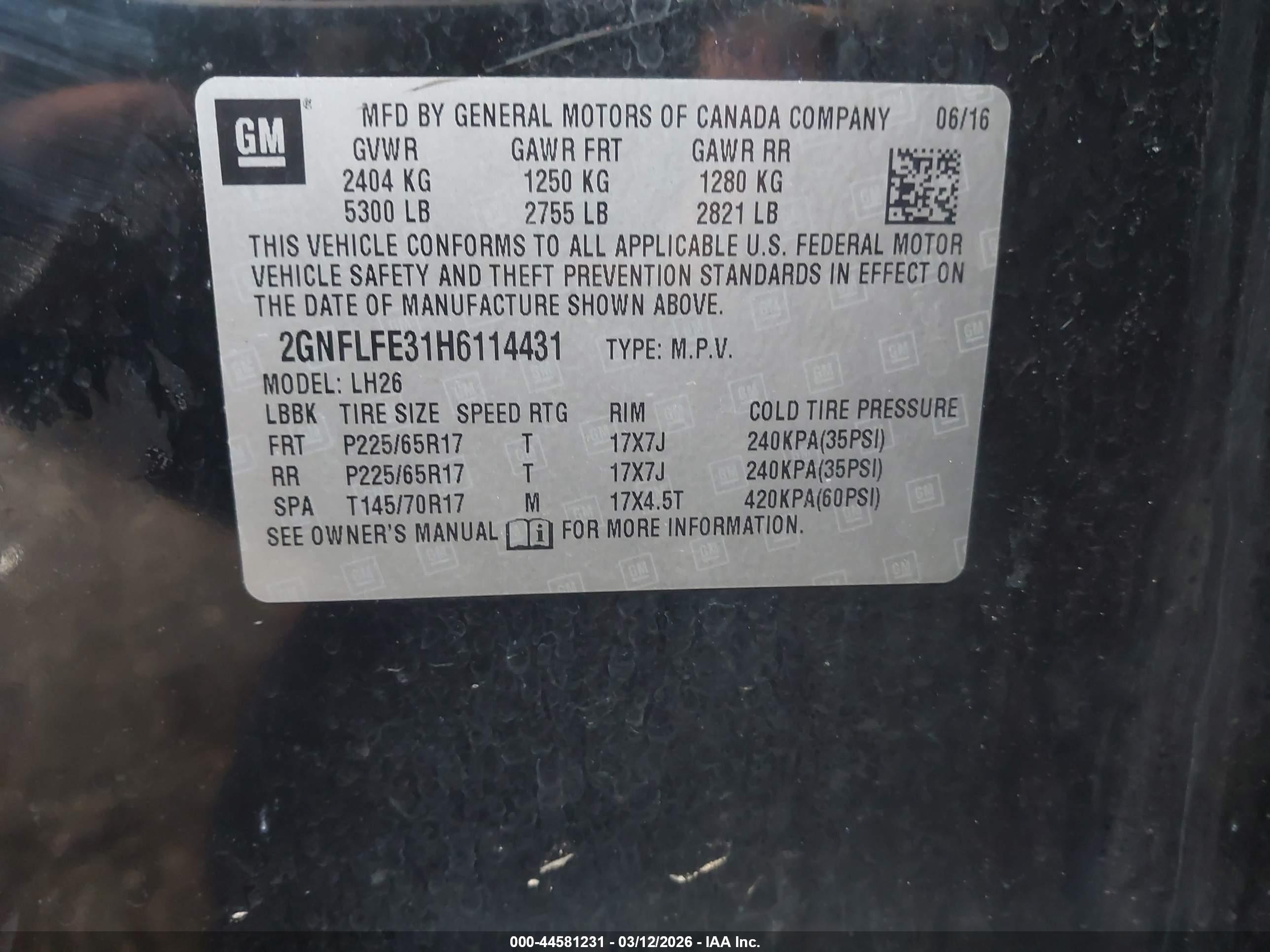 CHEVROLET EQUINOX image 9
