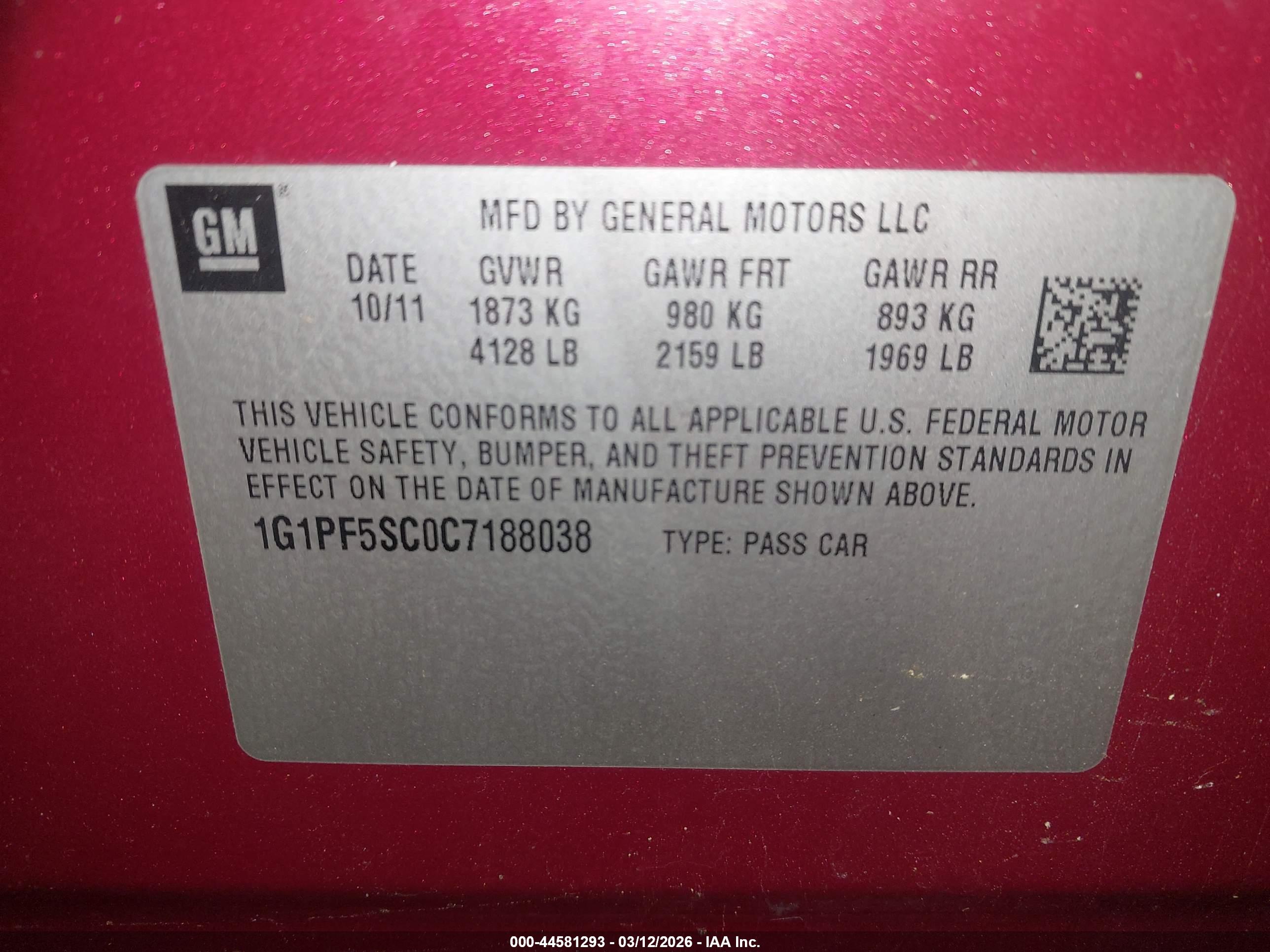CHEVROLET CRUZE image 9