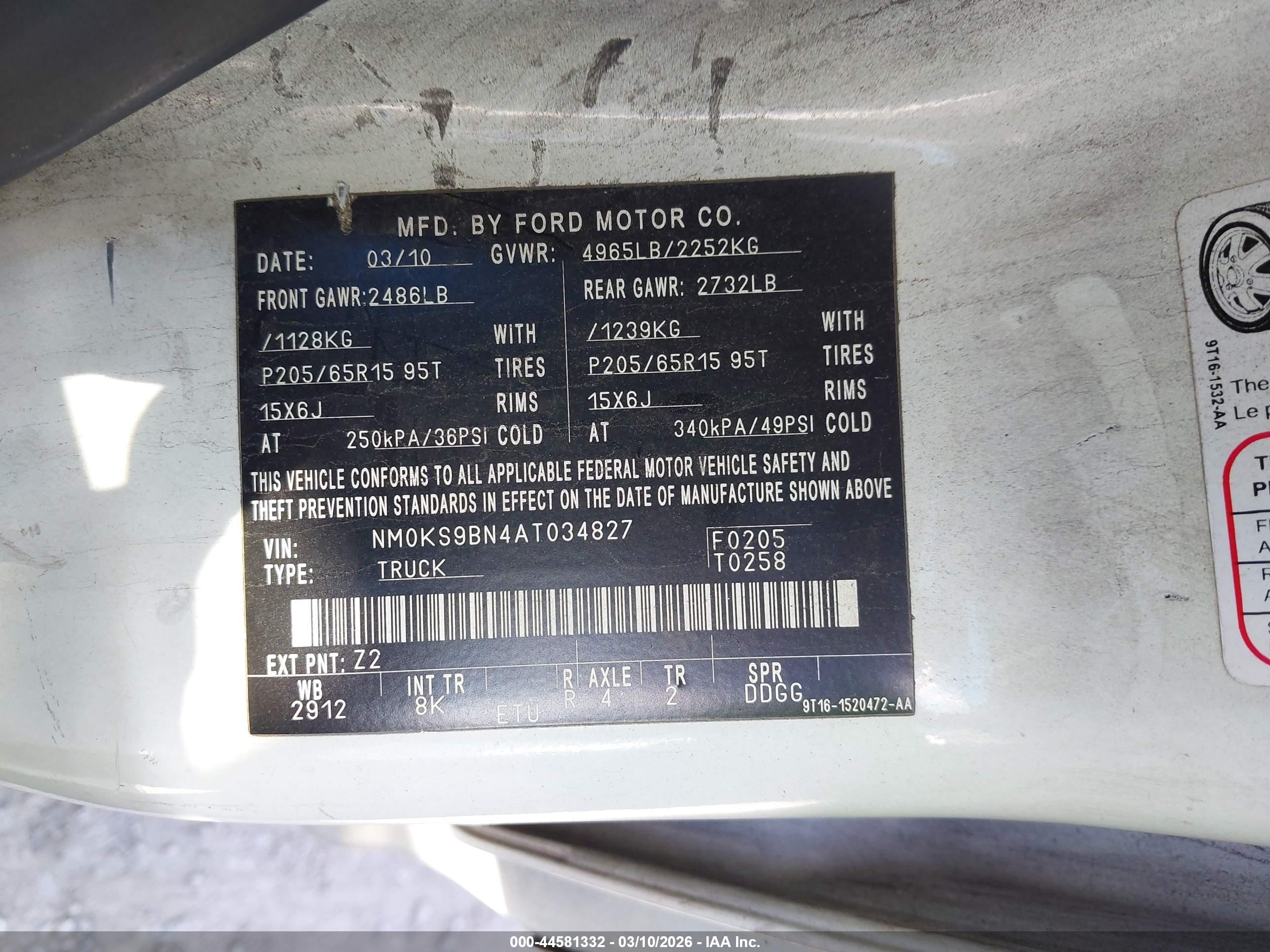 FORD TRANSIT image 9
