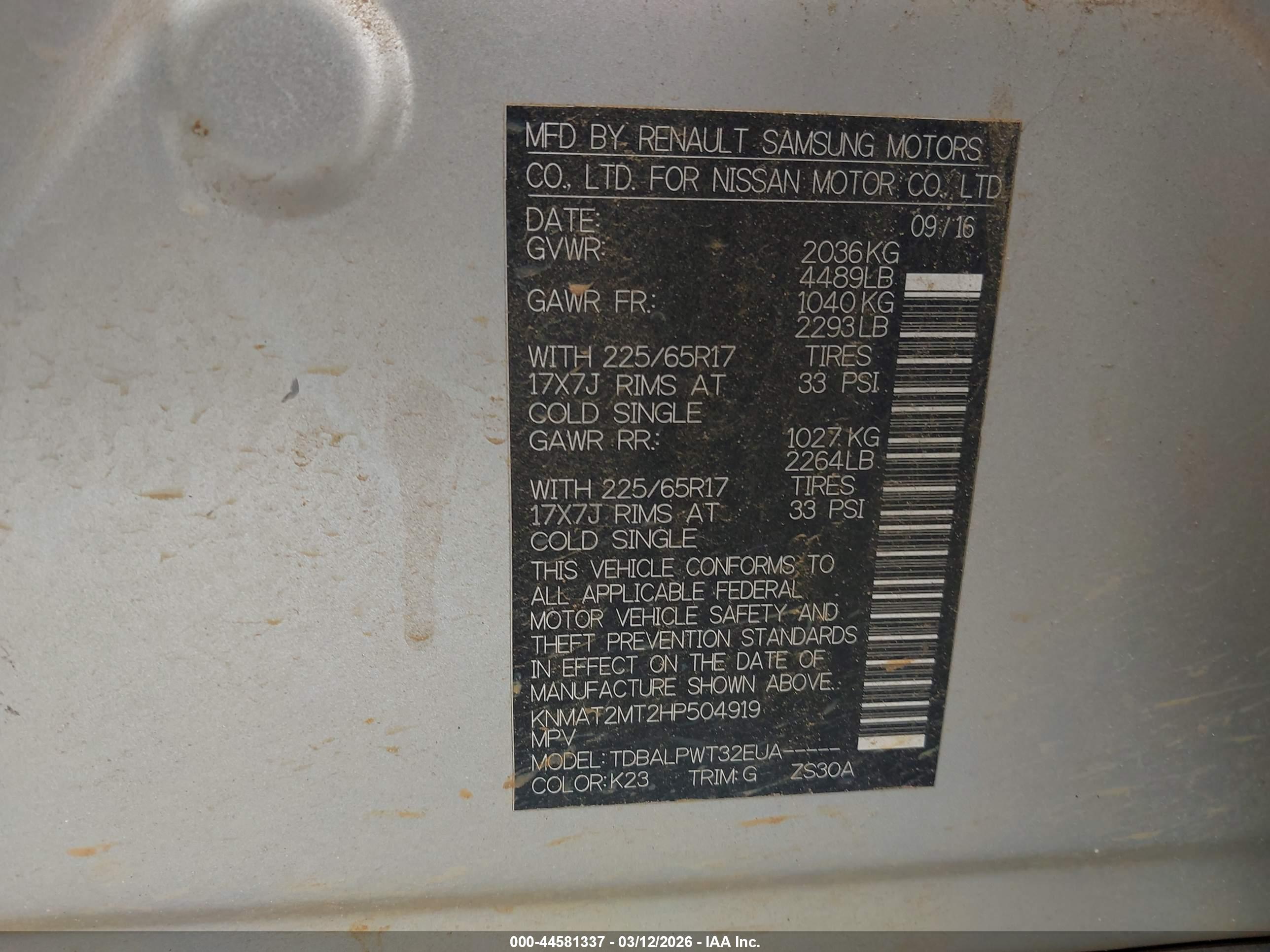 NISSAN ROGUE image 9
