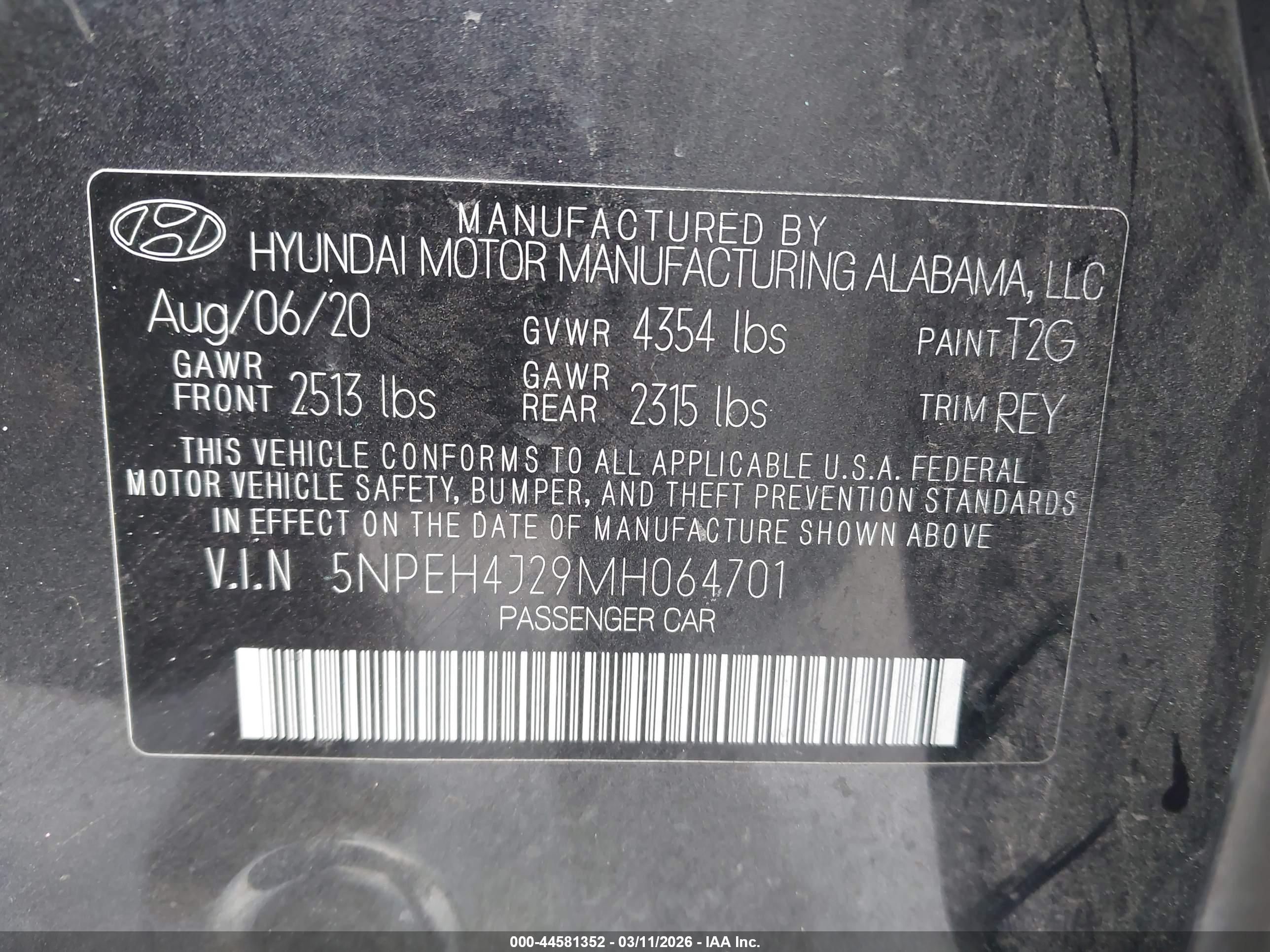 HYUNDAI SONATA image 9