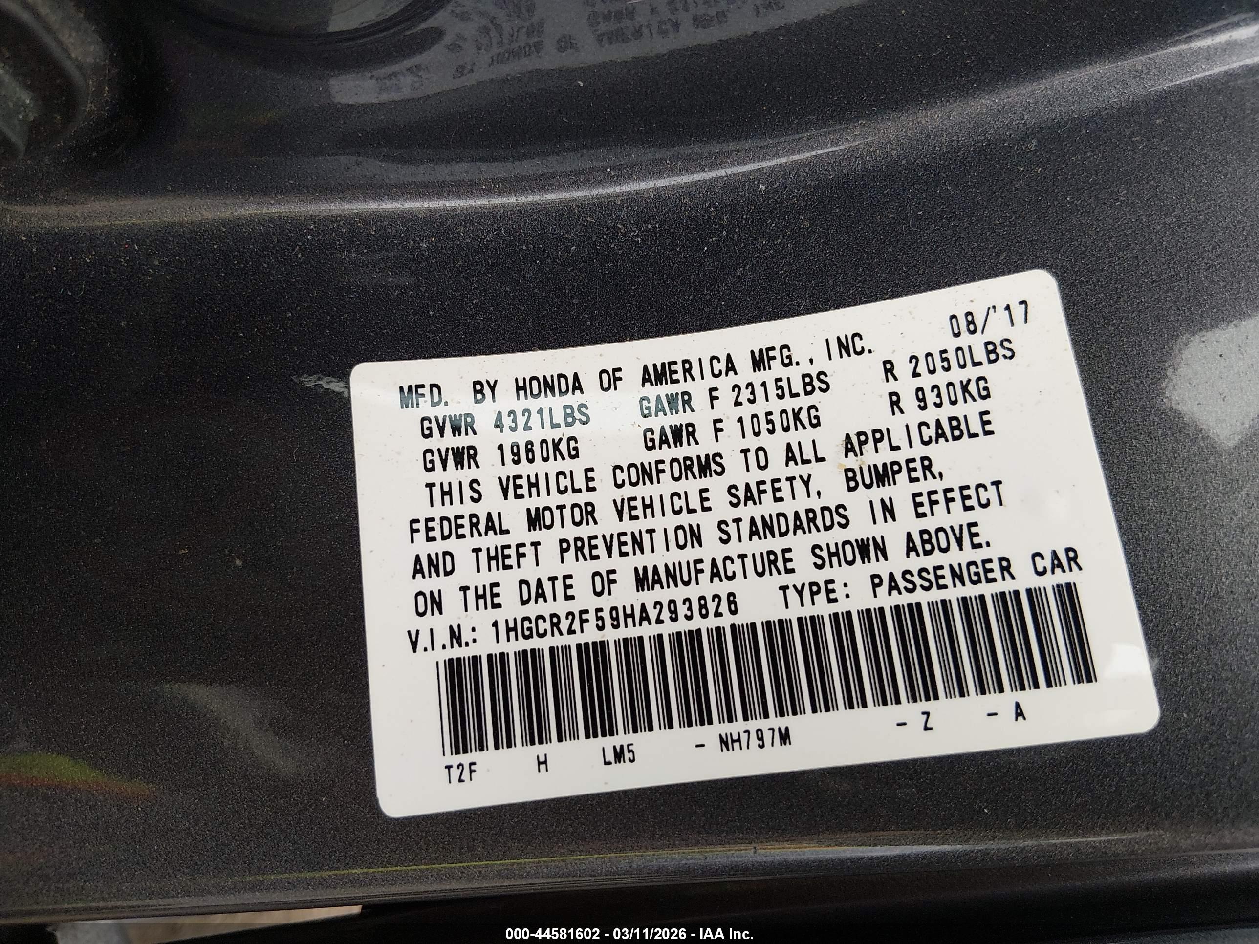 HONDA ACCORD image 9