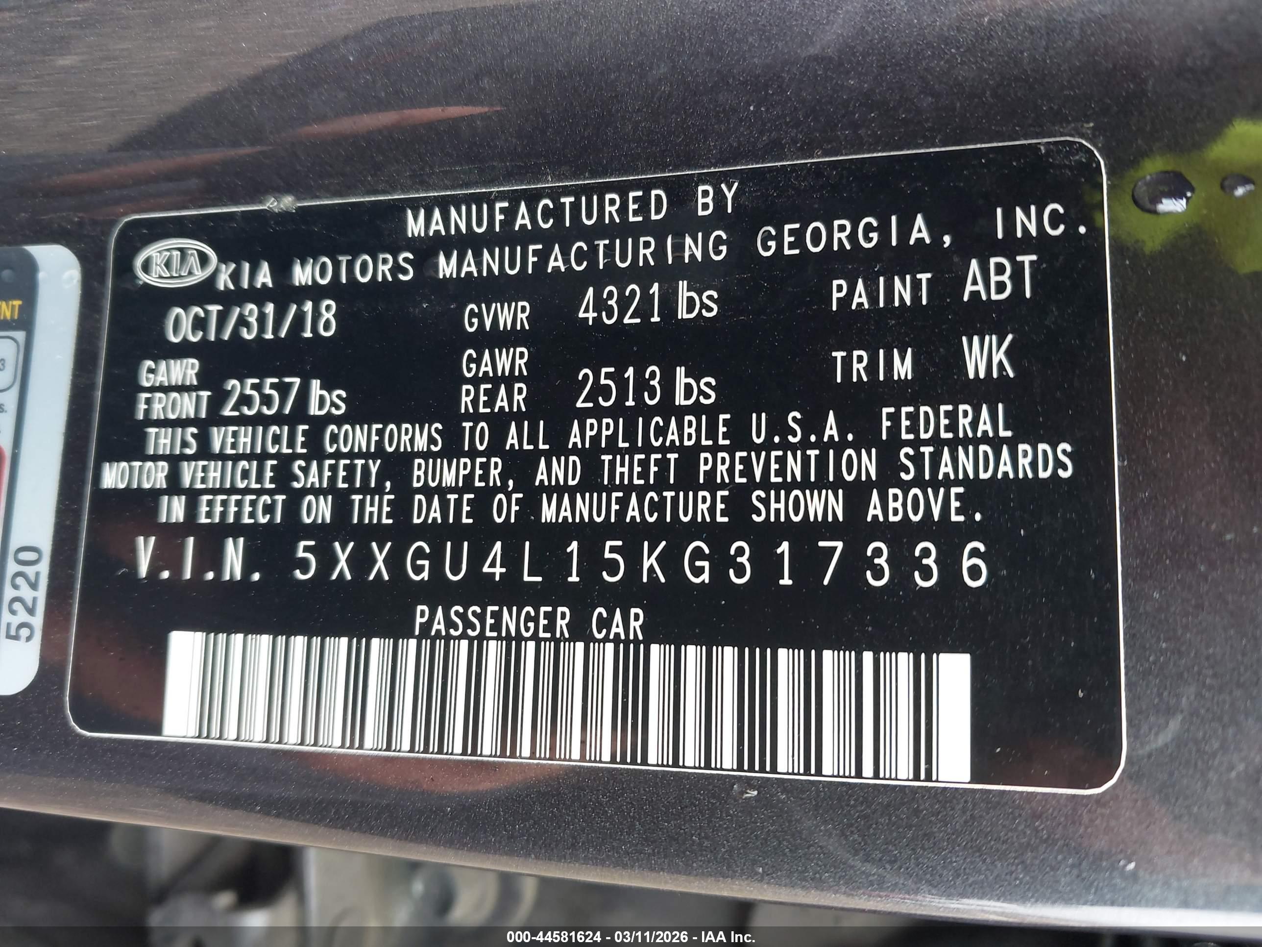 KIA OPTIMA image 9