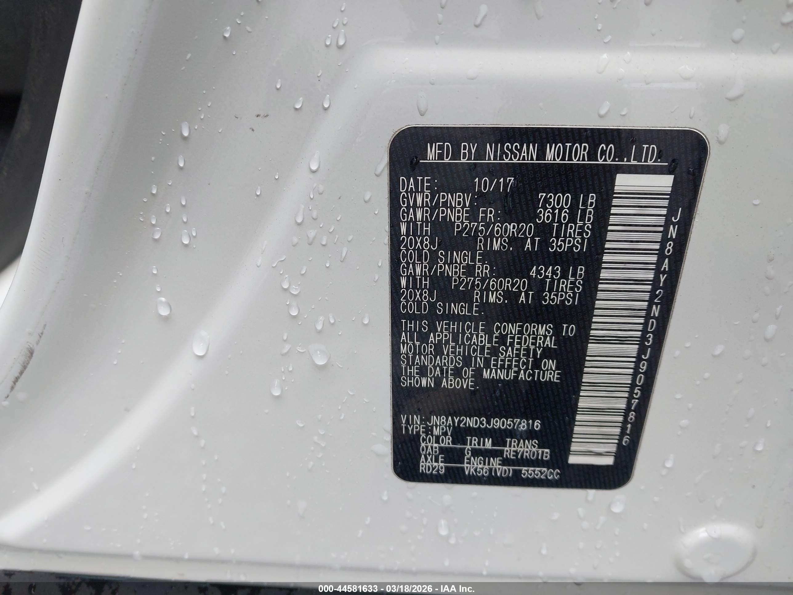 NISSAN ARMADA image 9