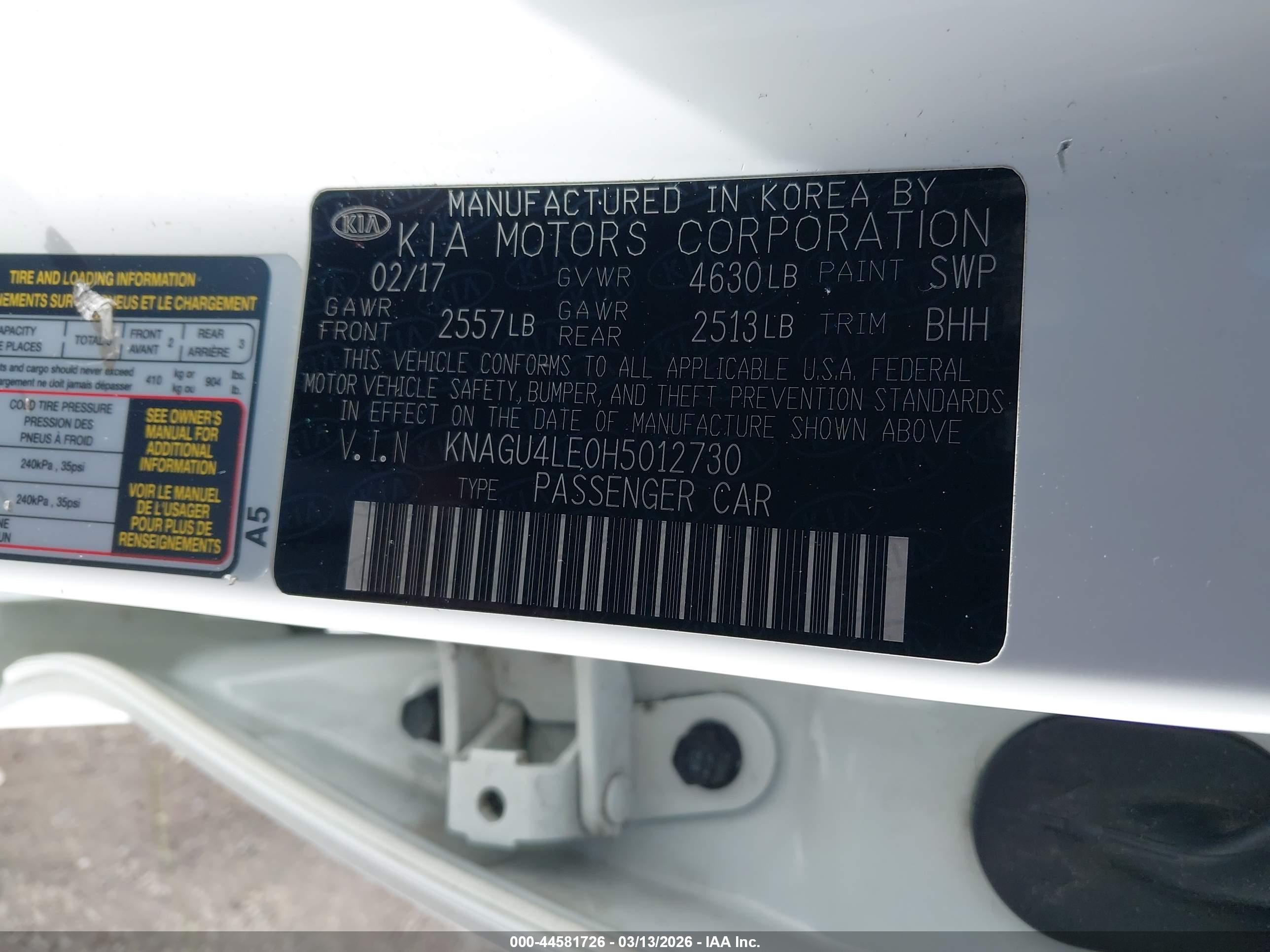KIA OPTIMA image 9