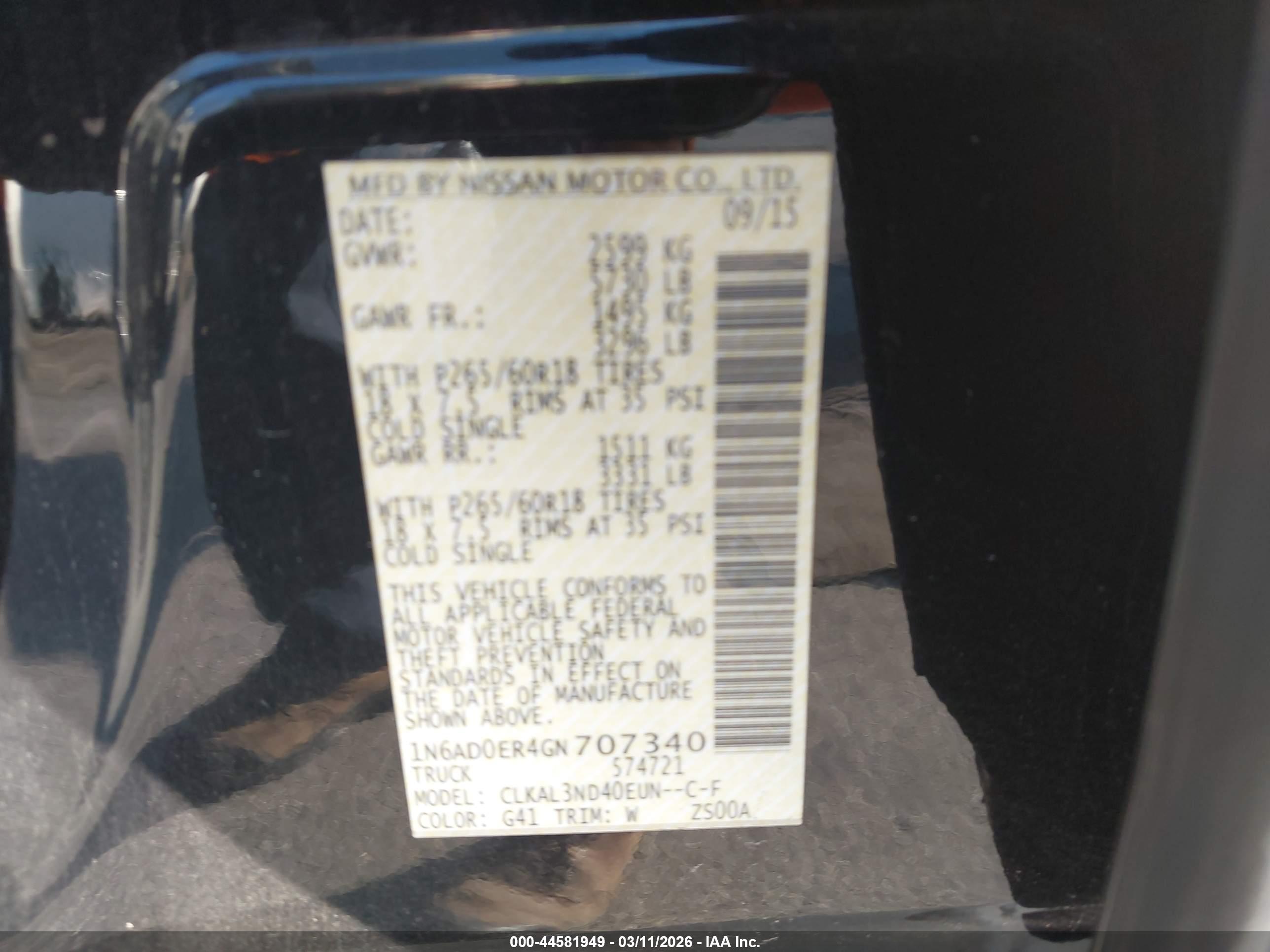 NISSAN FRONTIER image 9