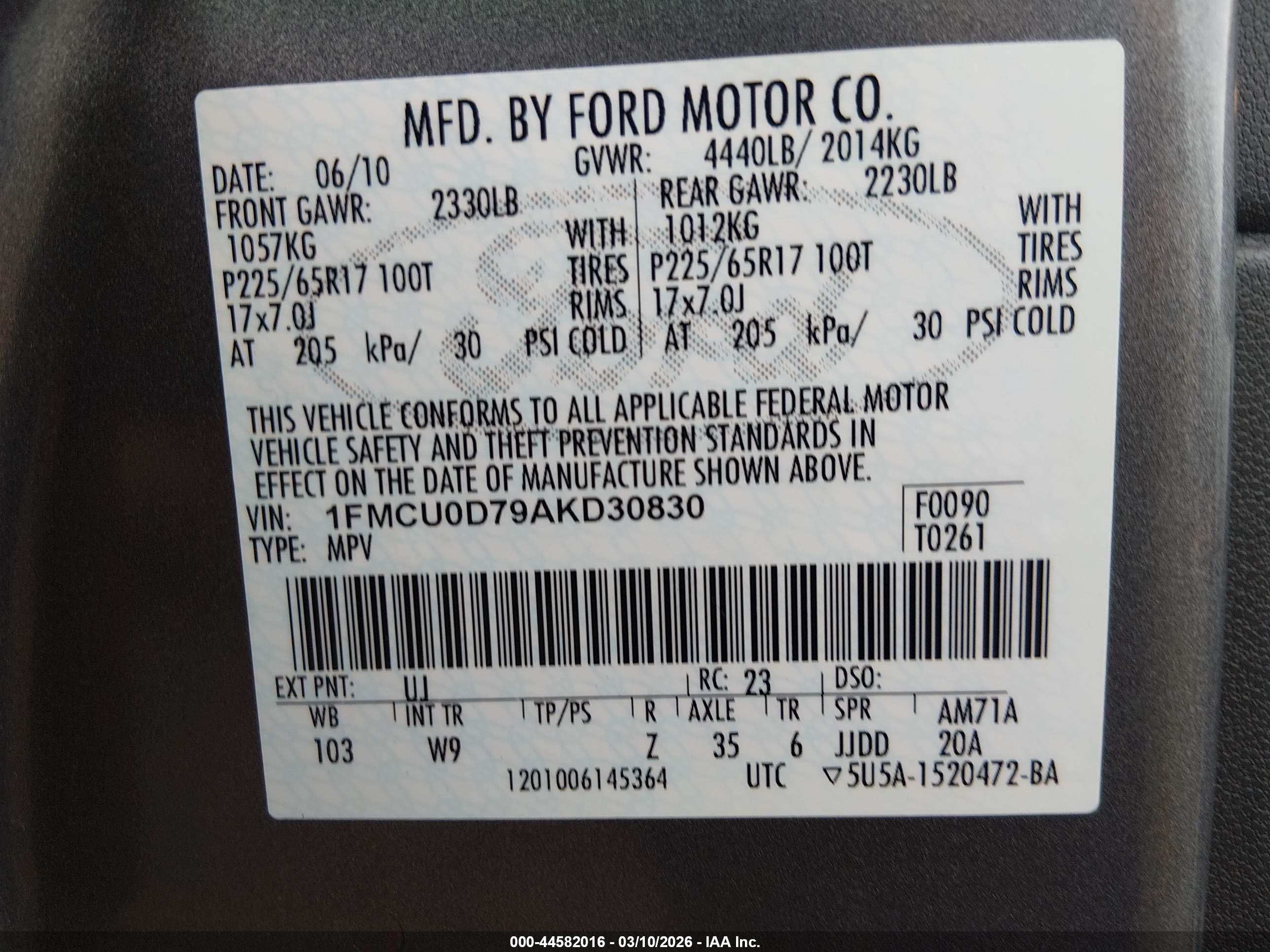 FORD ESCAPE image 9