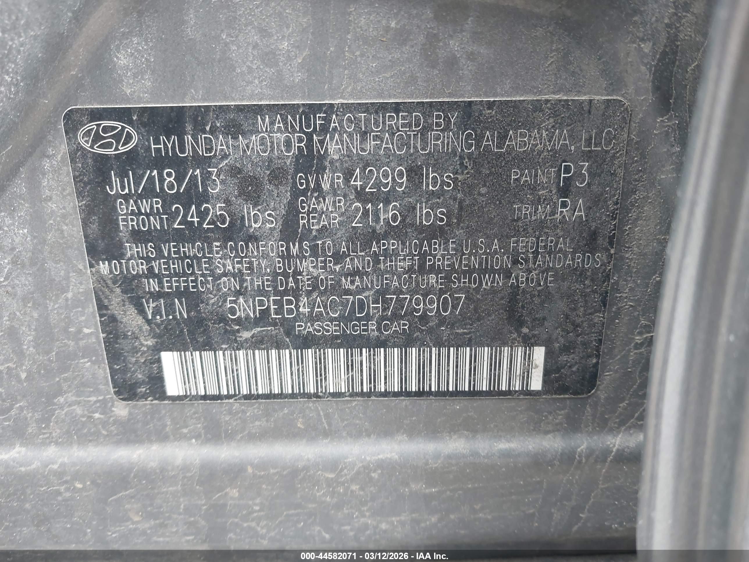 HYUNDAI SONATA image 9