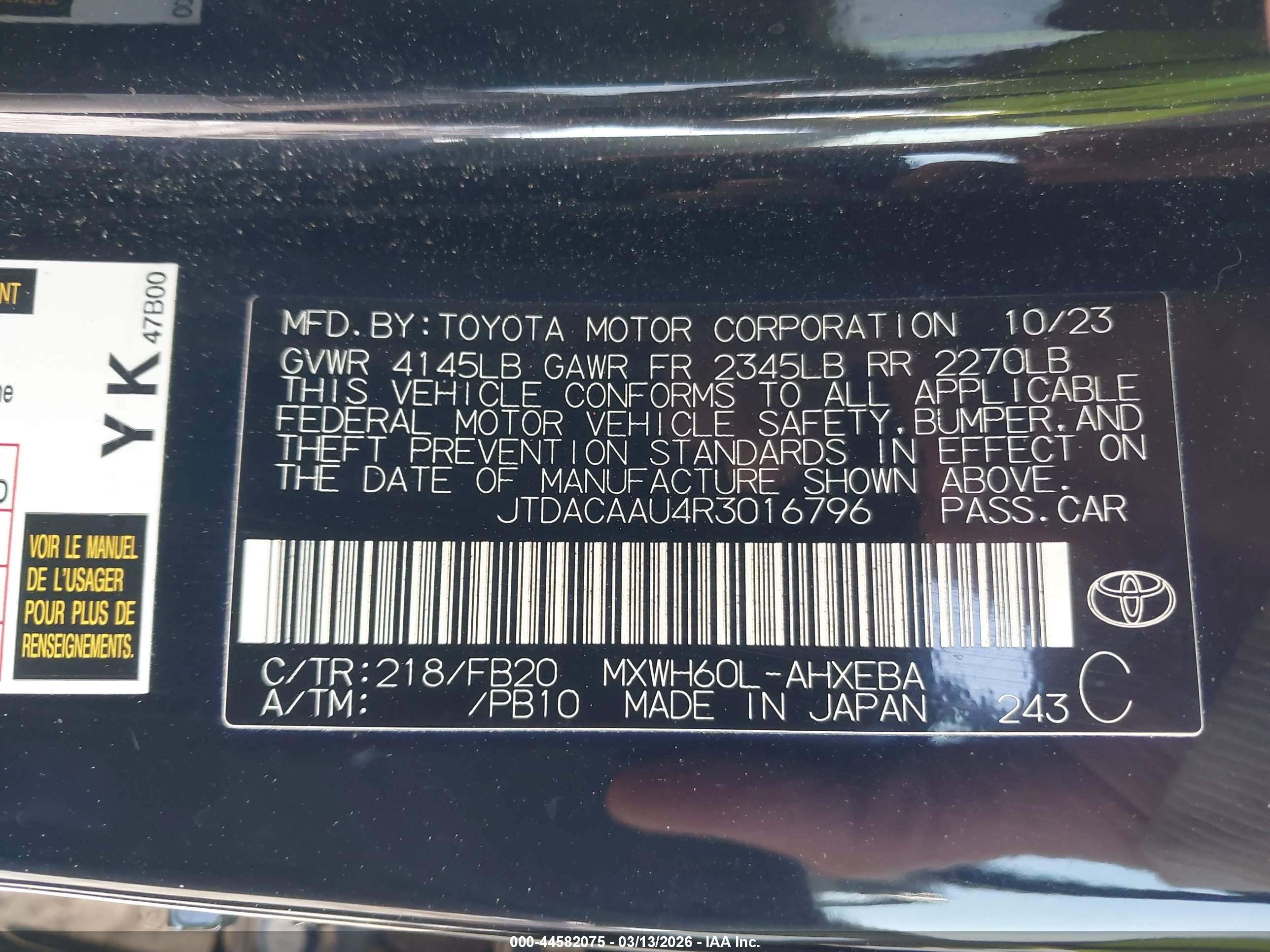 TOYOTA PRIUS image 9