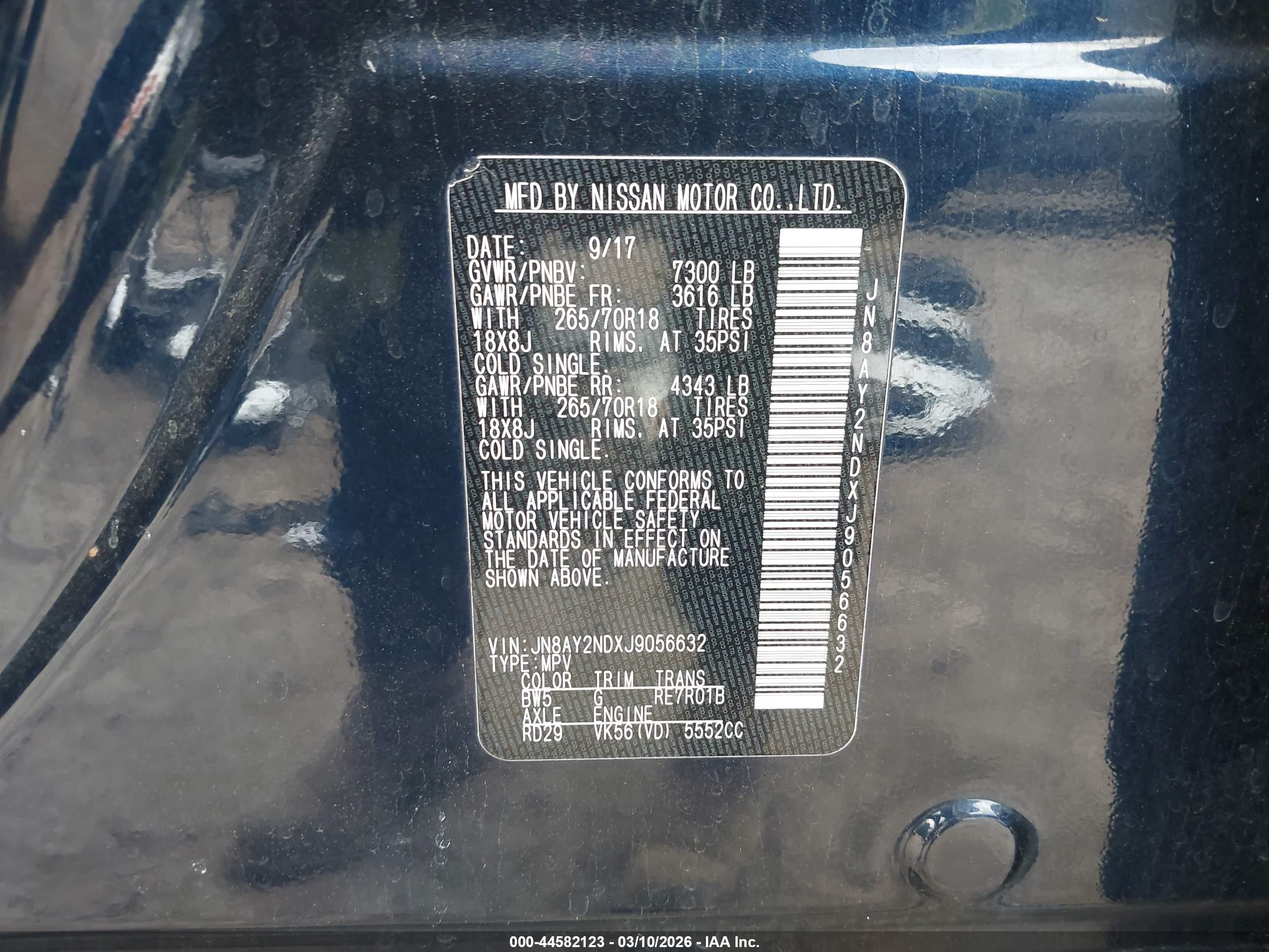NISSAN ARMADA image 9