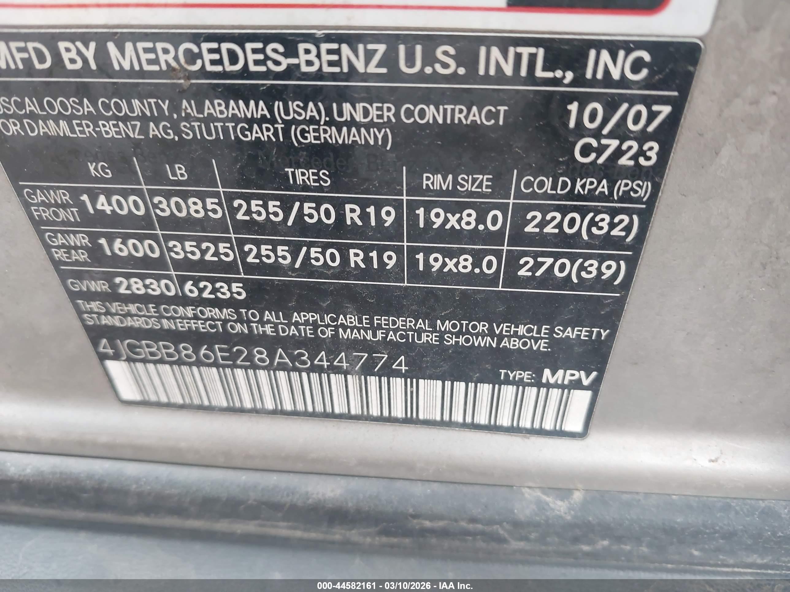 MERCEDES-BENZ ML image 9