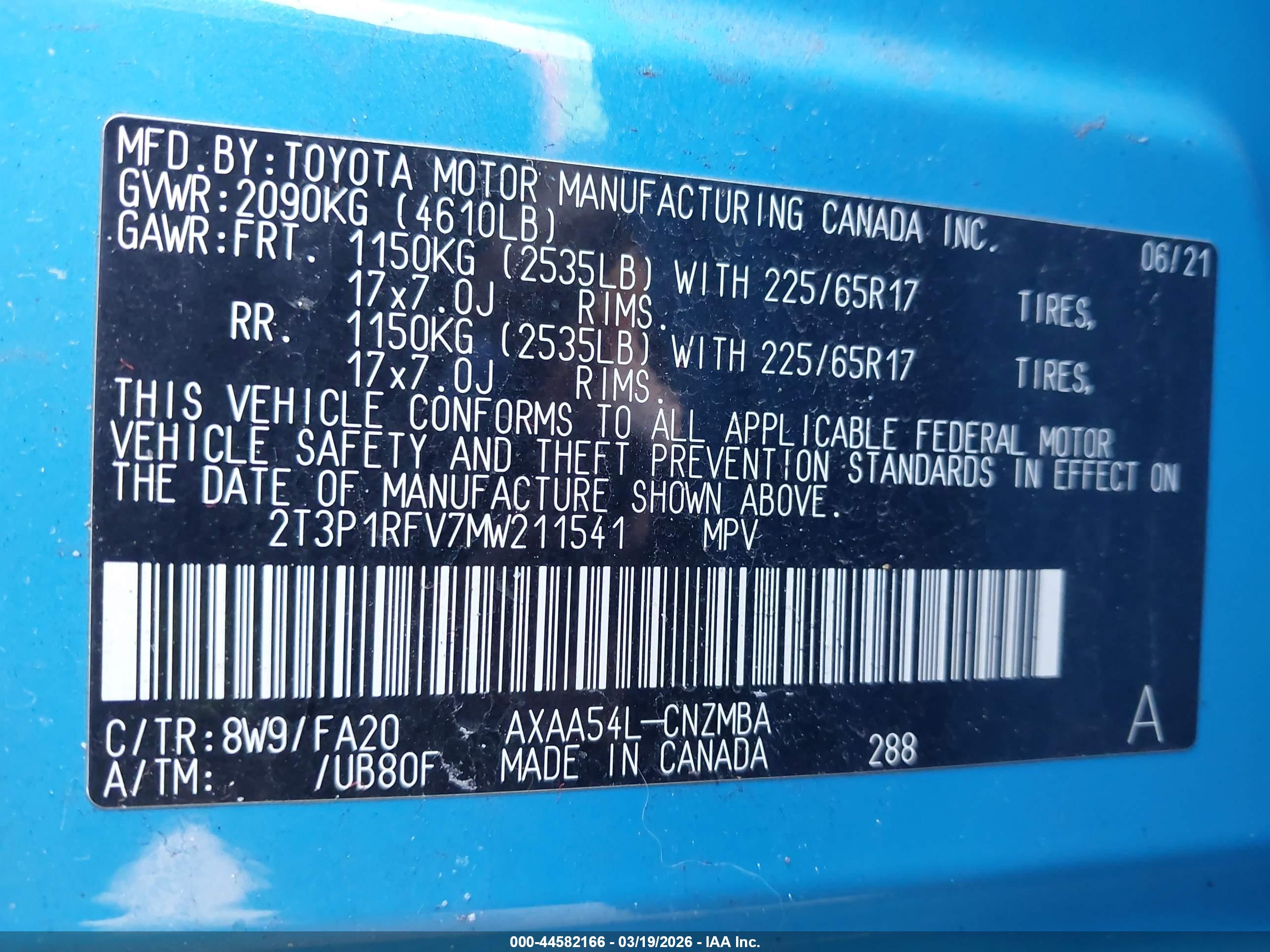TOYOTA RAV4 image 9