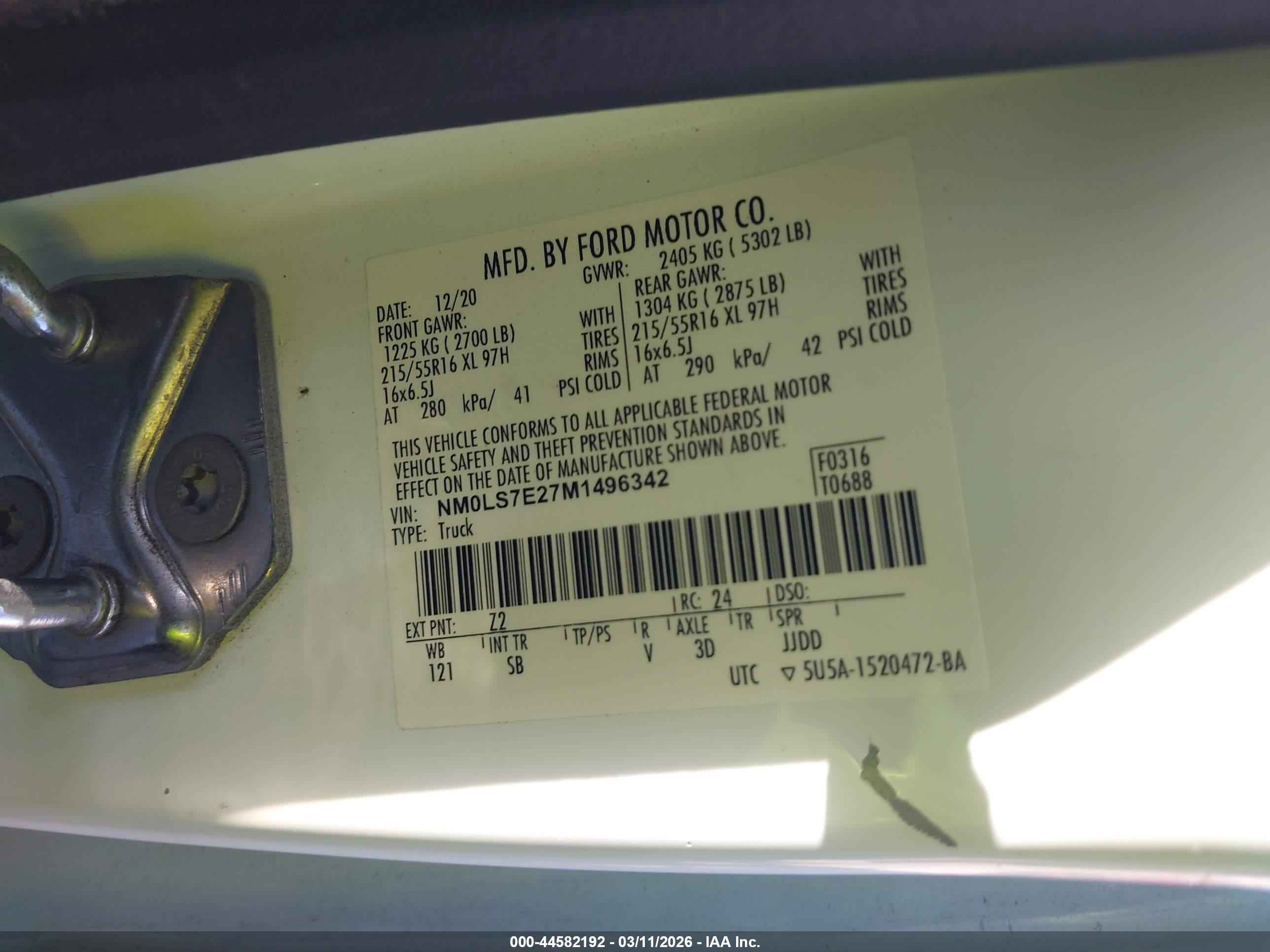 FORD TRANSIT image 9
