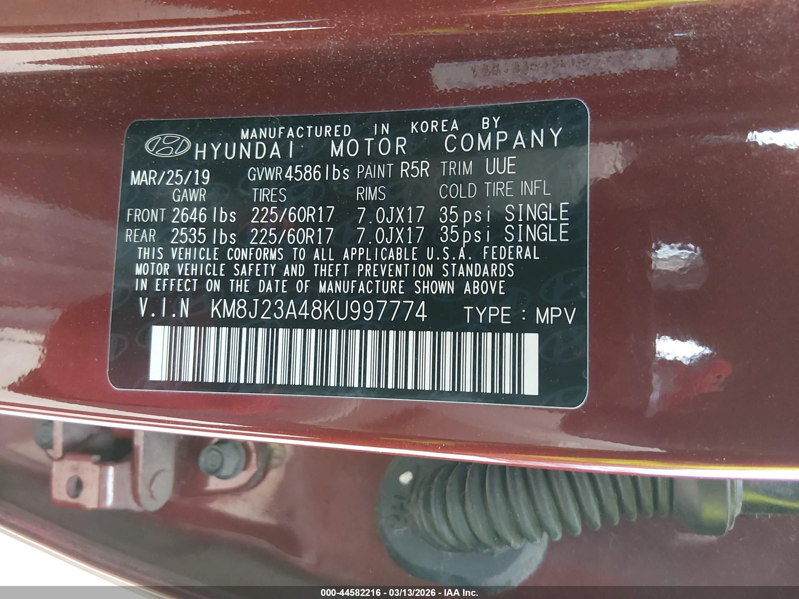 HYUNDAI TUCSON image 9