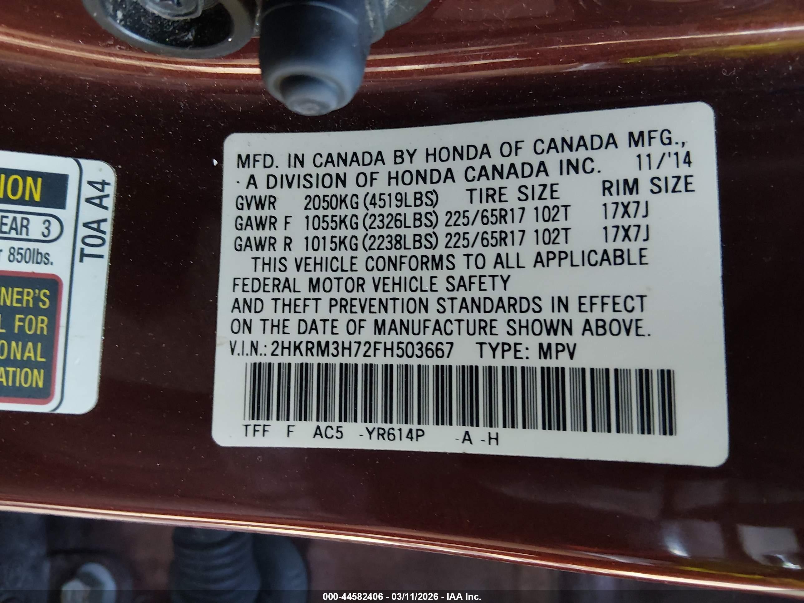 HONDA CR-V image 9