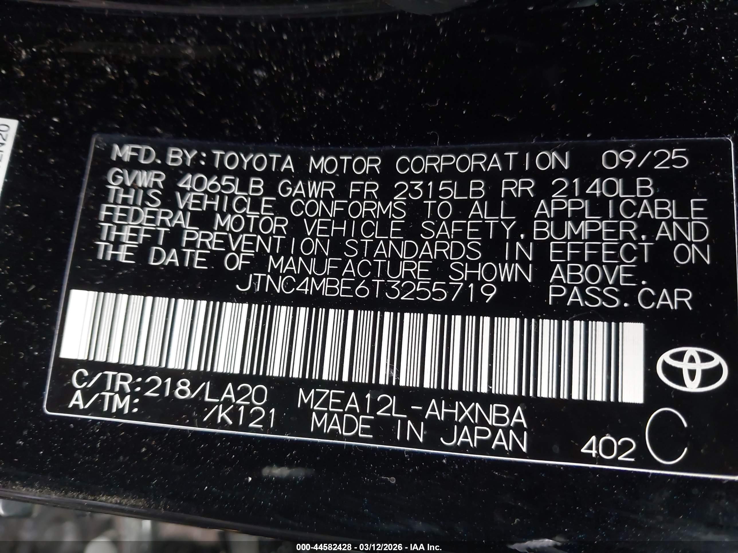 TOYOTA COROLLA image 9