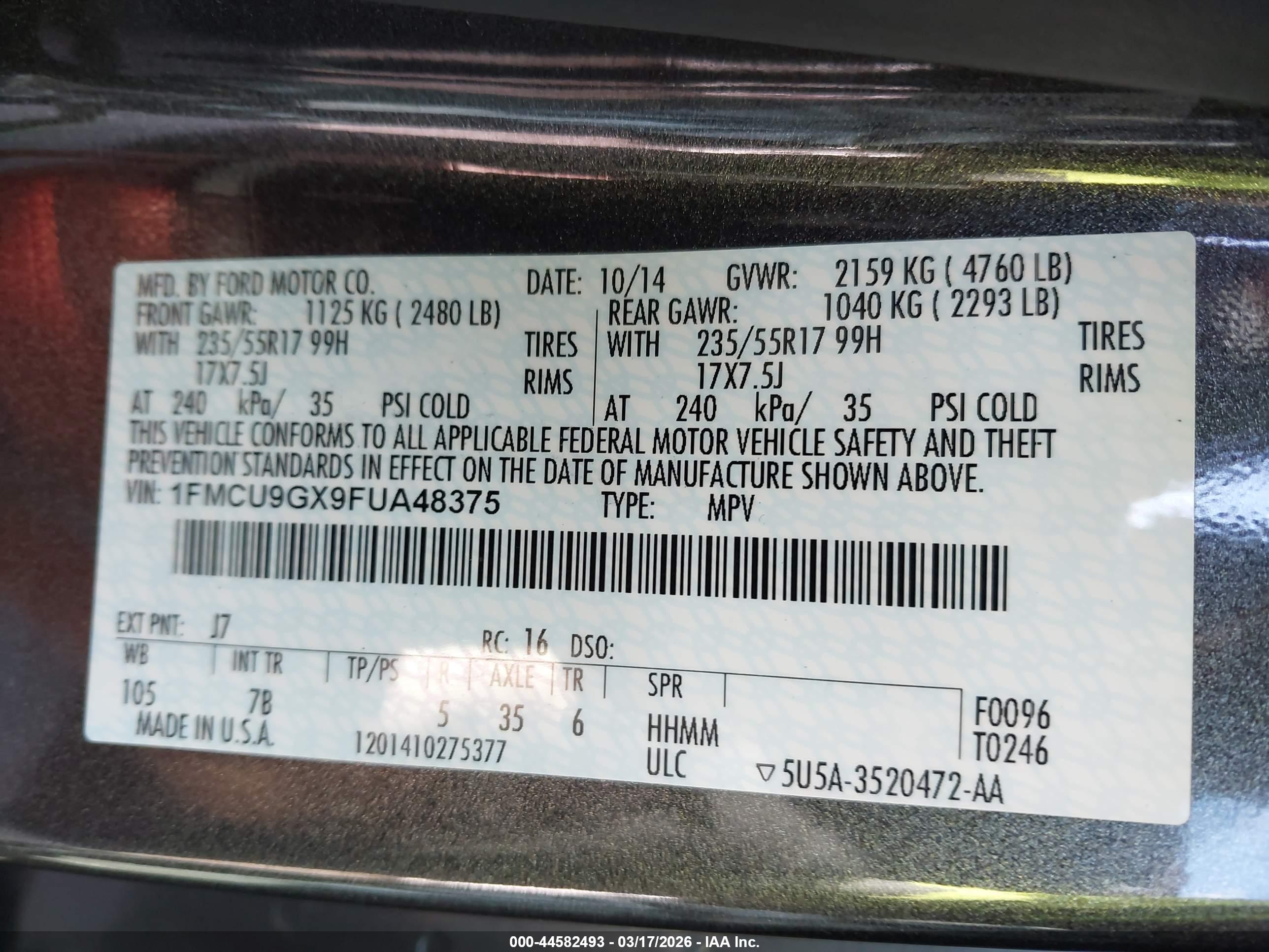 FORD ESCAPE image 9