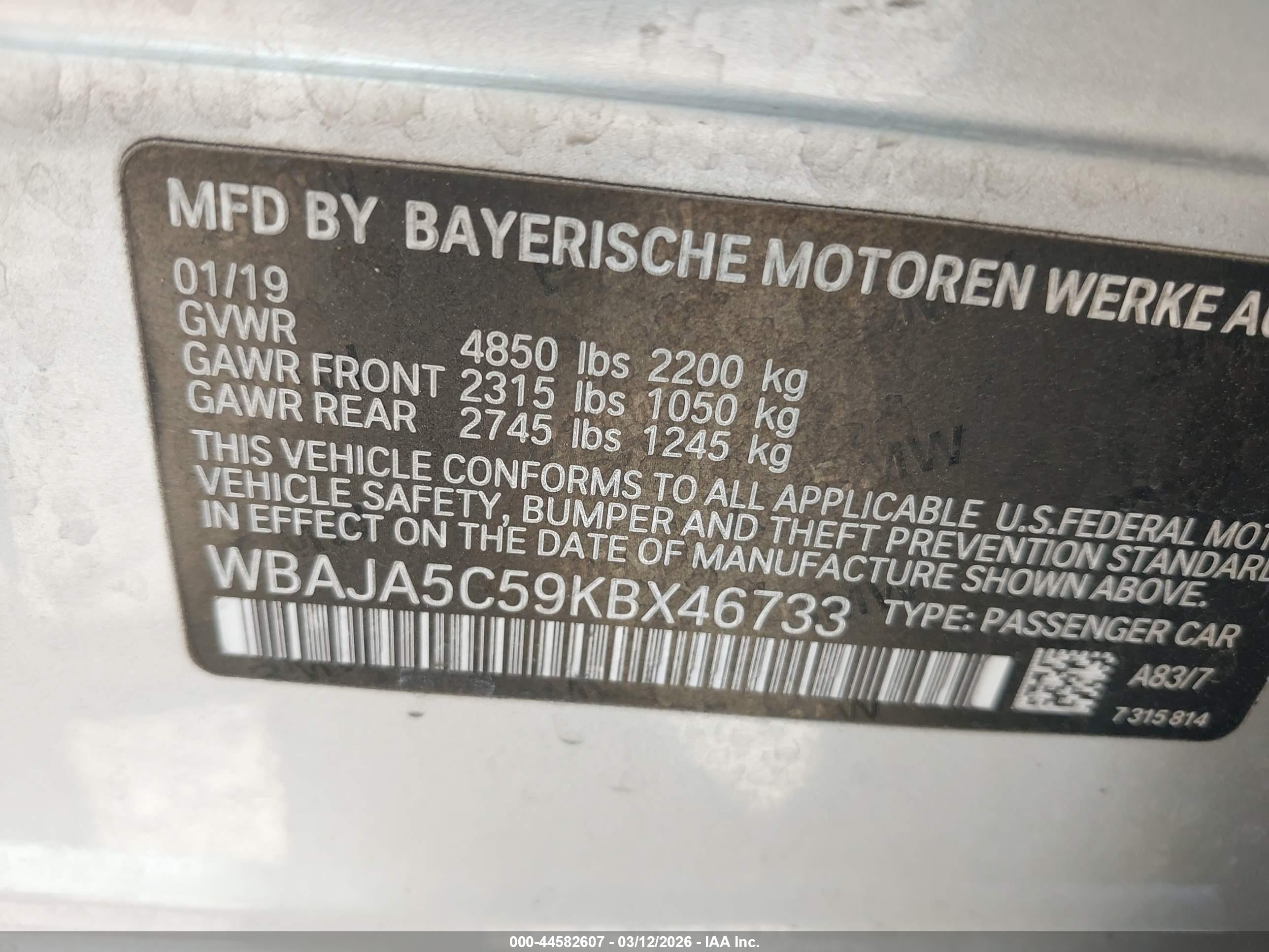BMW 530I image 9