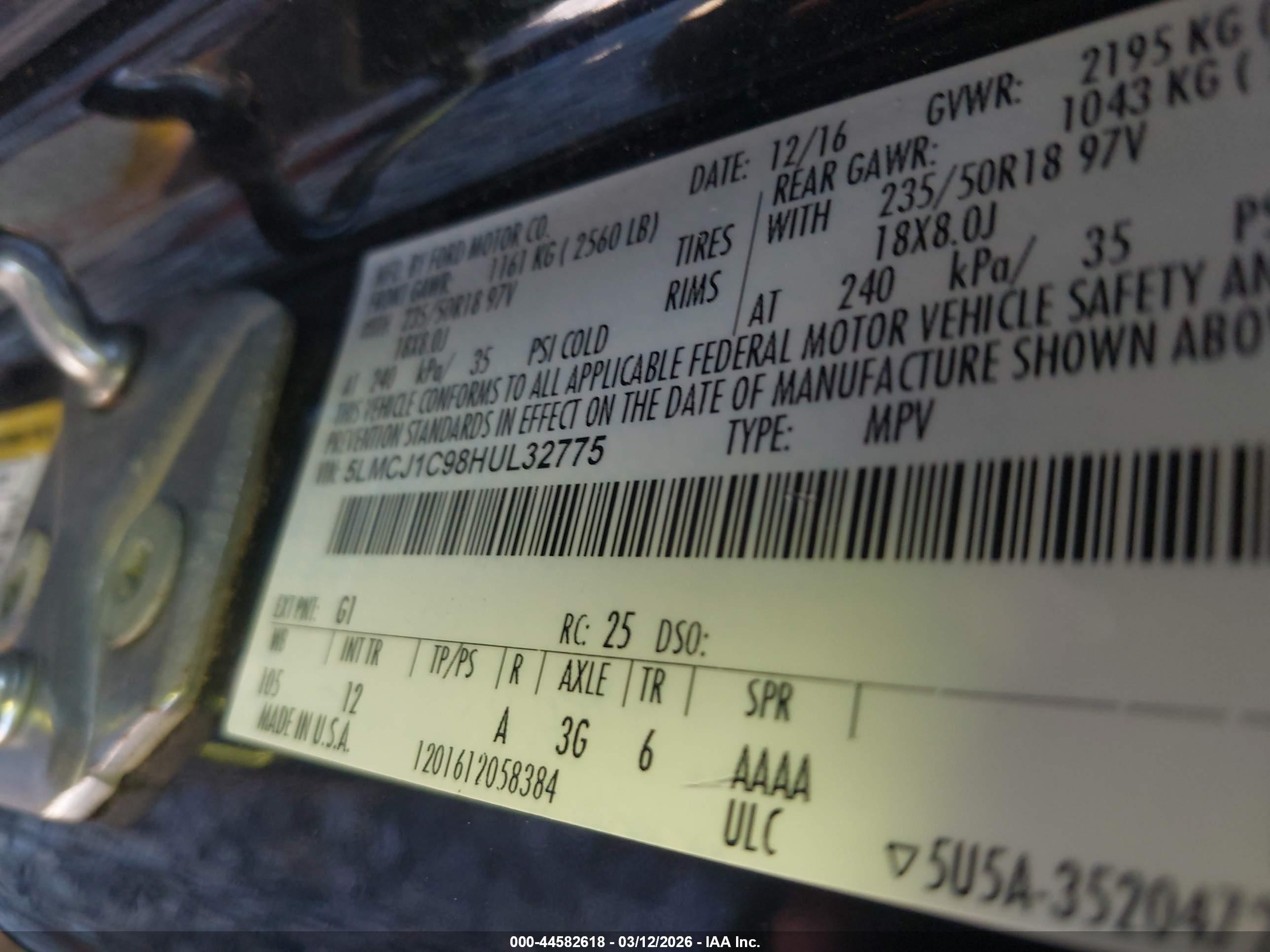 LINCOLN MKC image 9