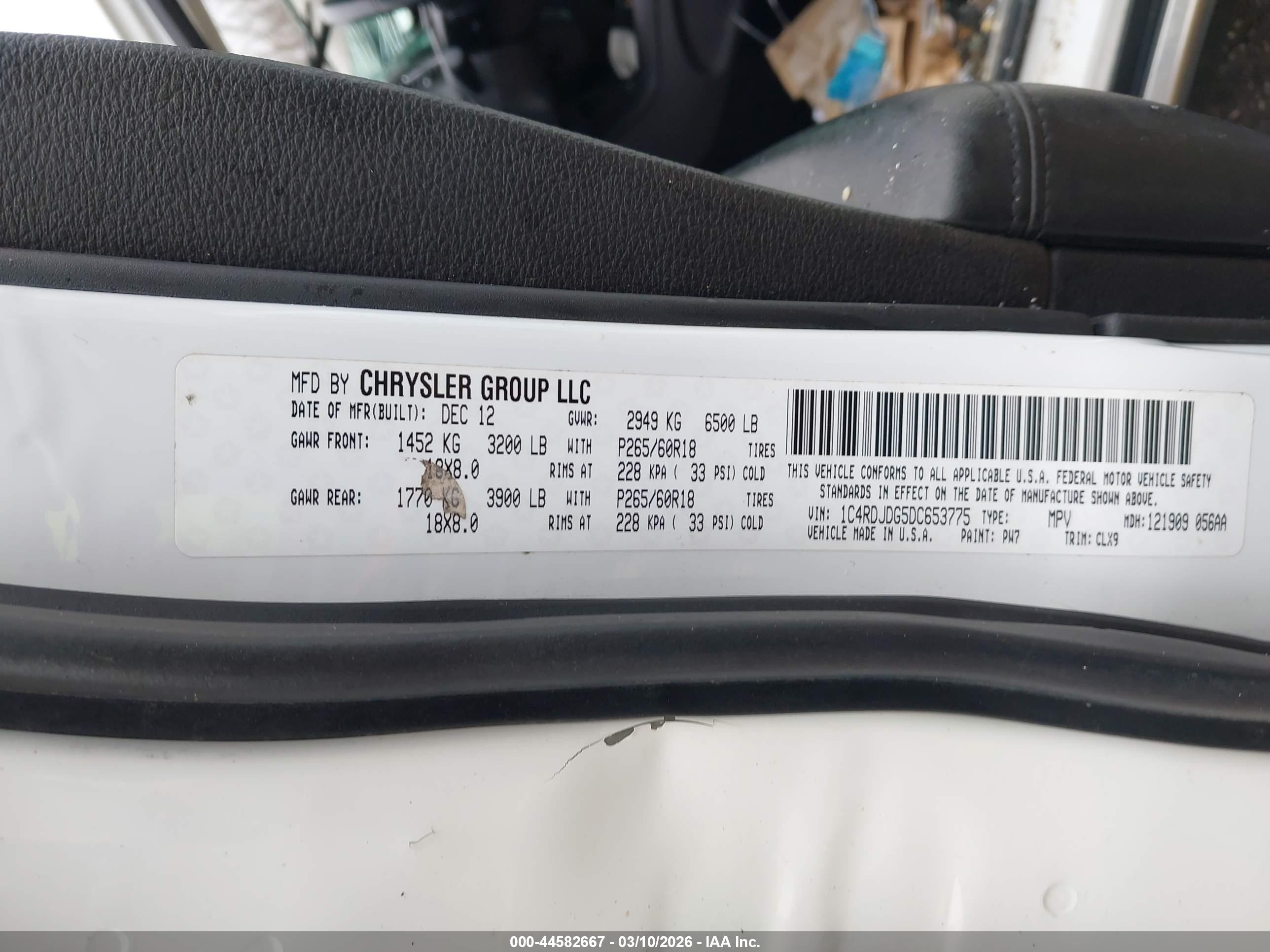 DODGE DURANGO image 9