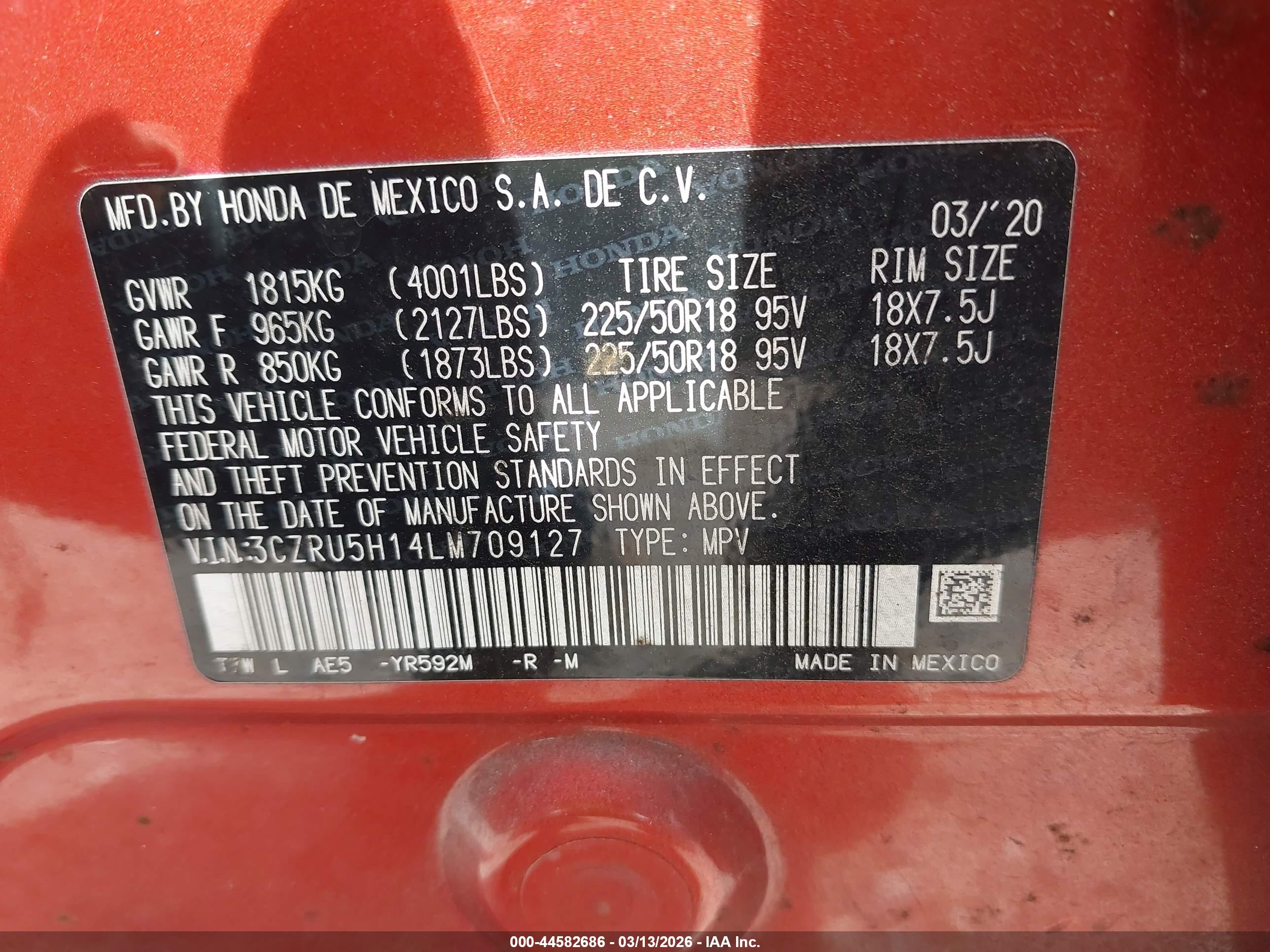 HONDA HR-V image 9