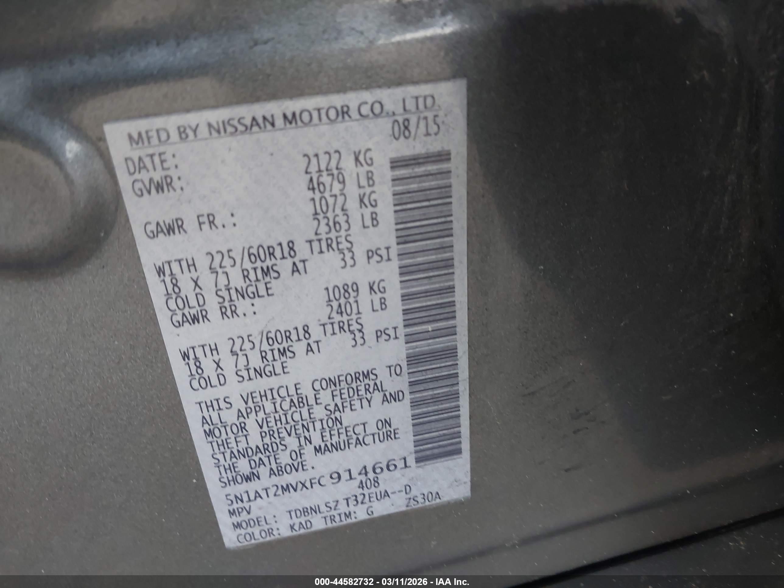 NISSAN ROGUE image 9