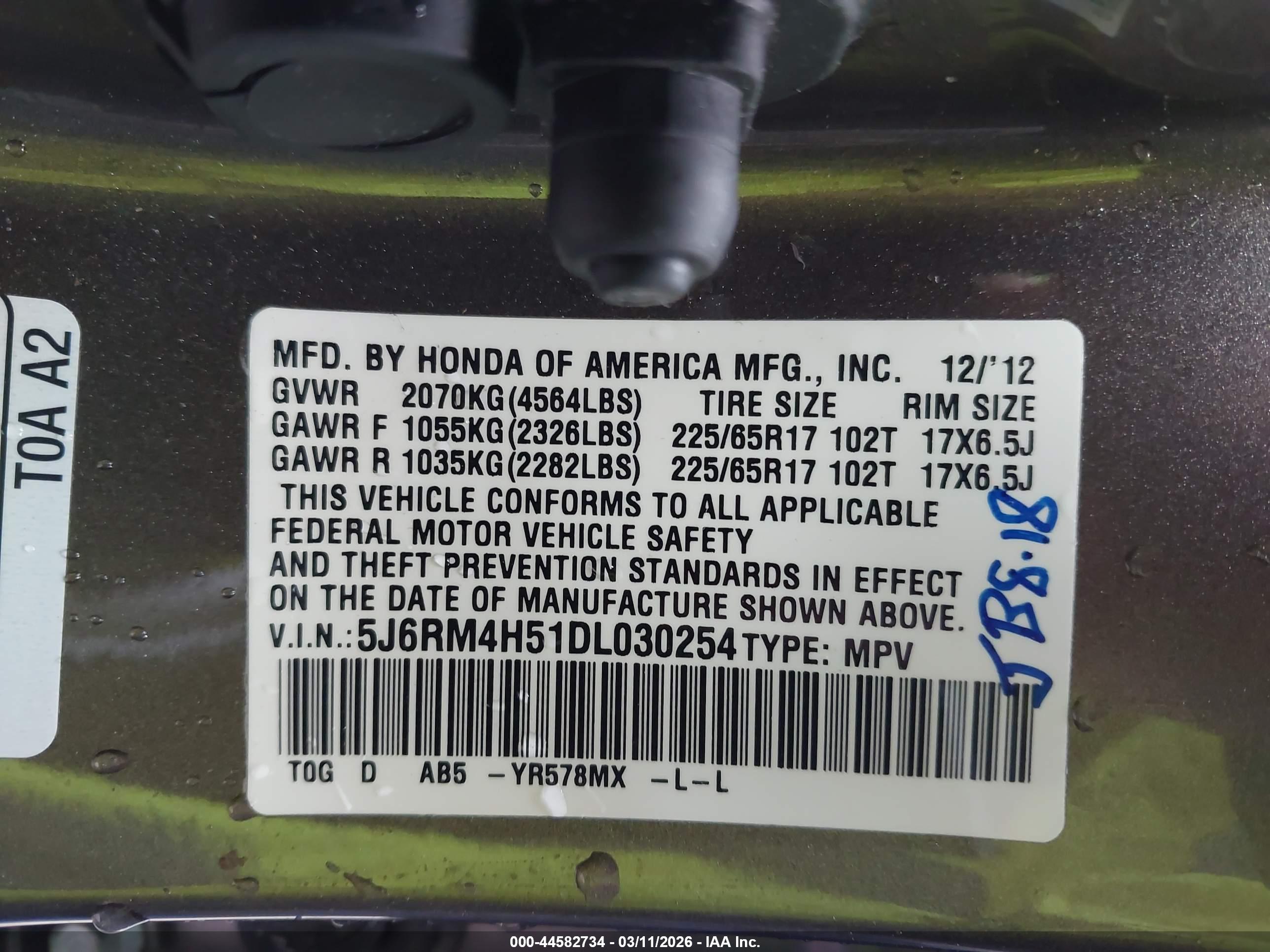 HONDA CR-V image 9