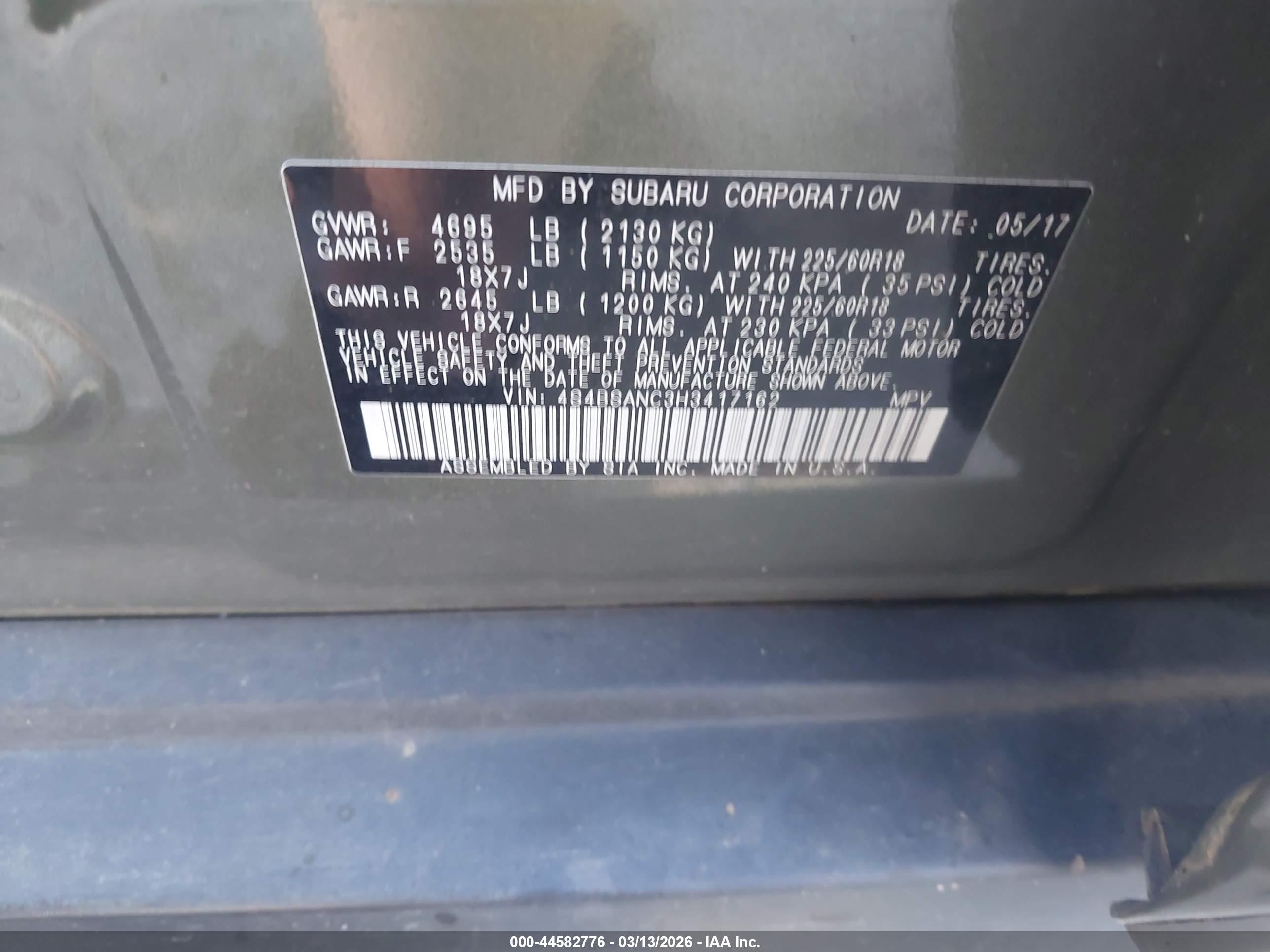 SUBARU OUTBACK image 9