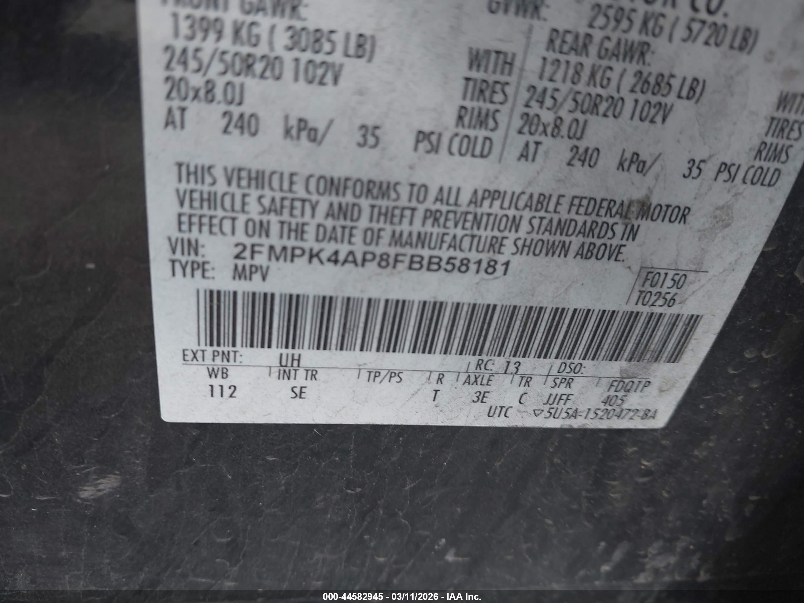 FORD EDGE image 9