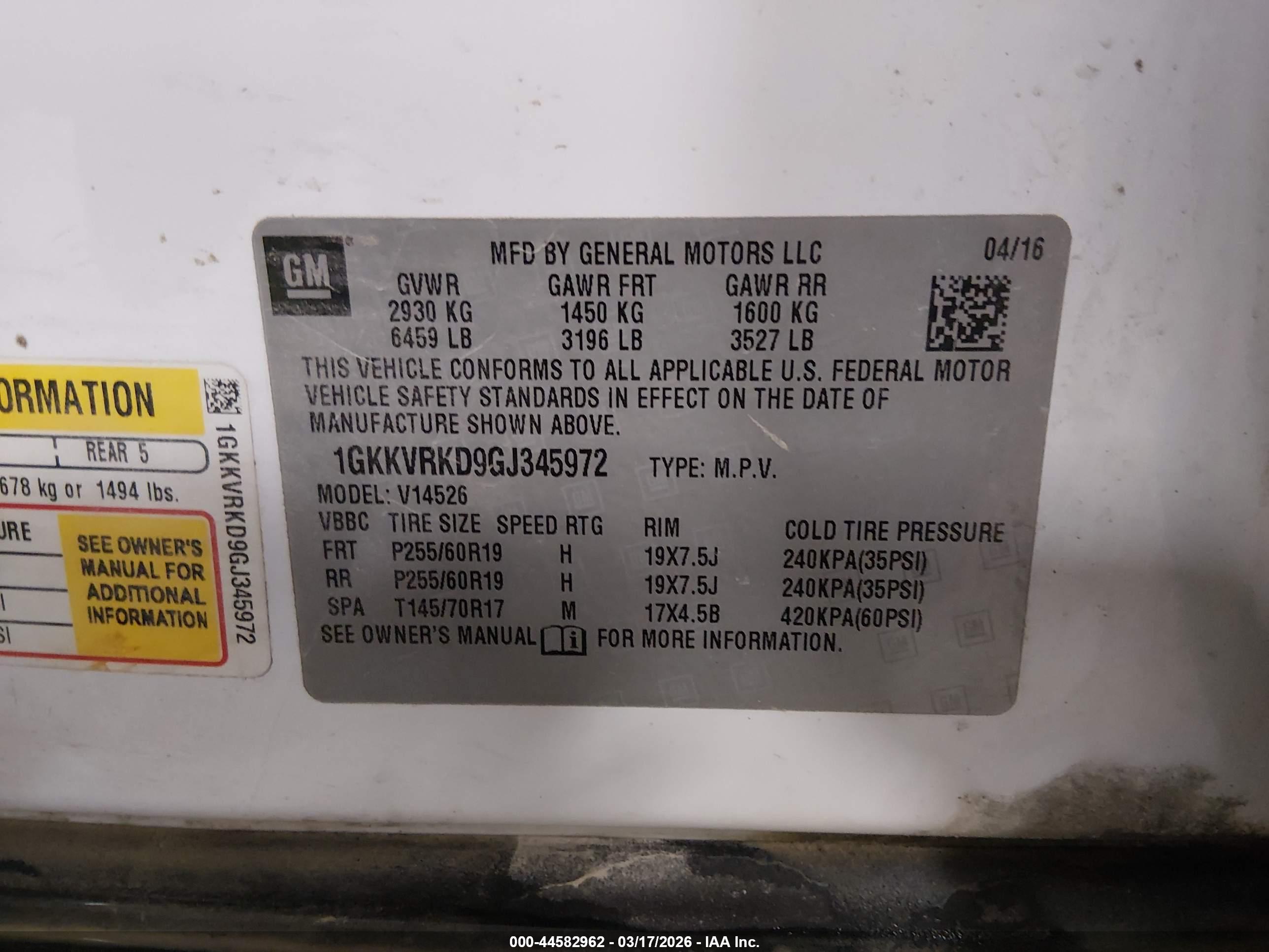 GMC ACADIA image 9