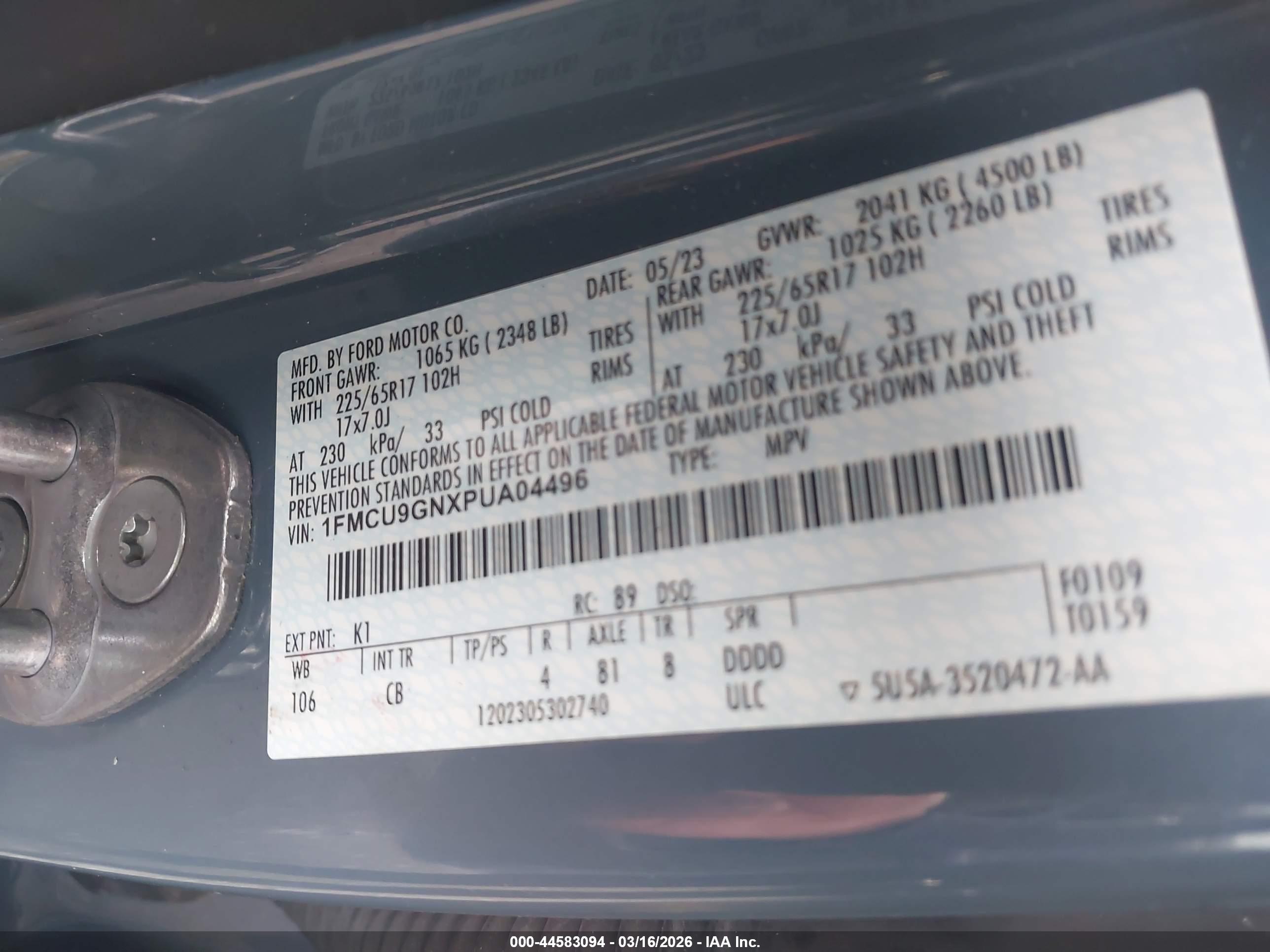 FORD ESCAPE image 9